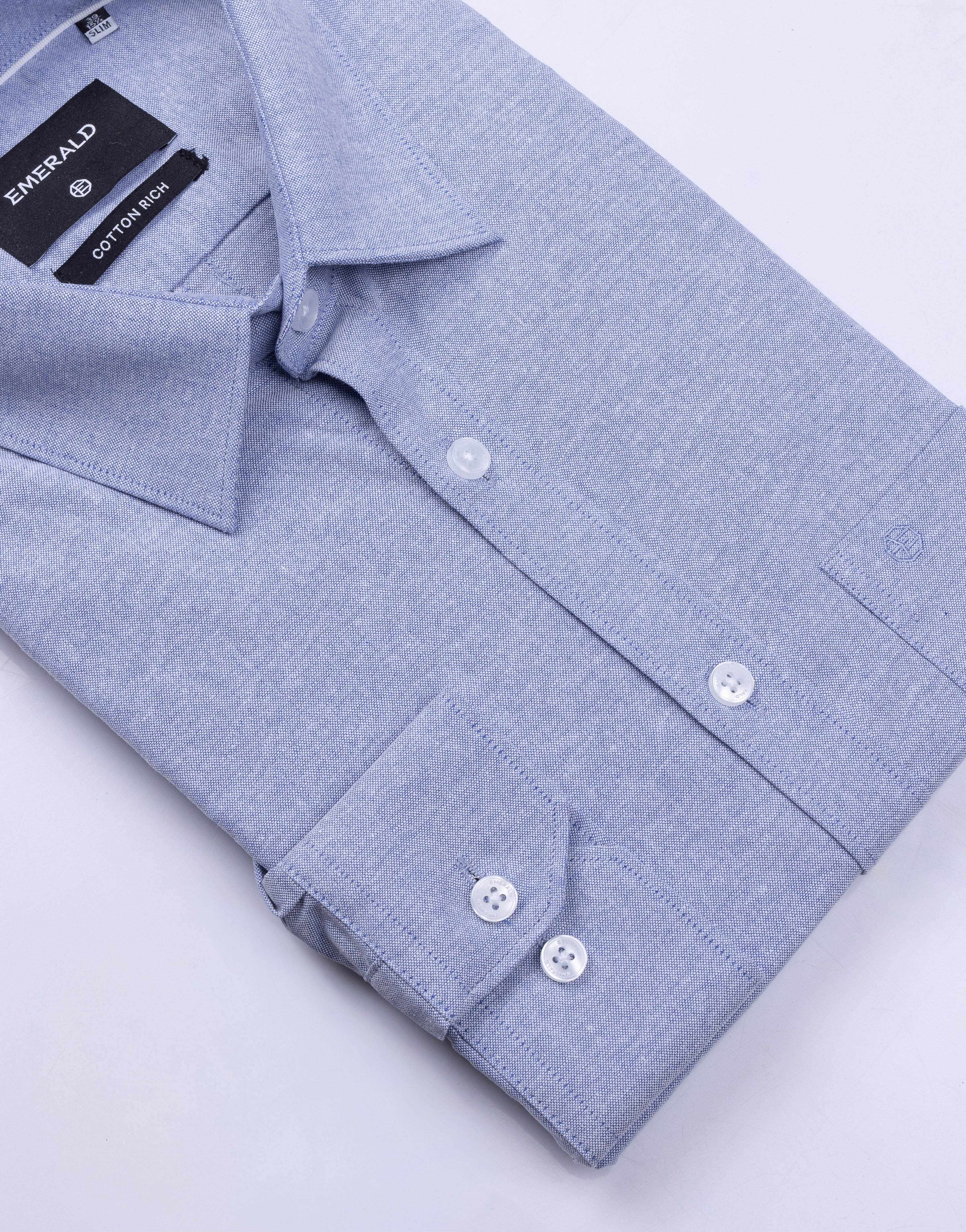 Emerald Formal Oxford Slim Fit - Heirloom Lilac