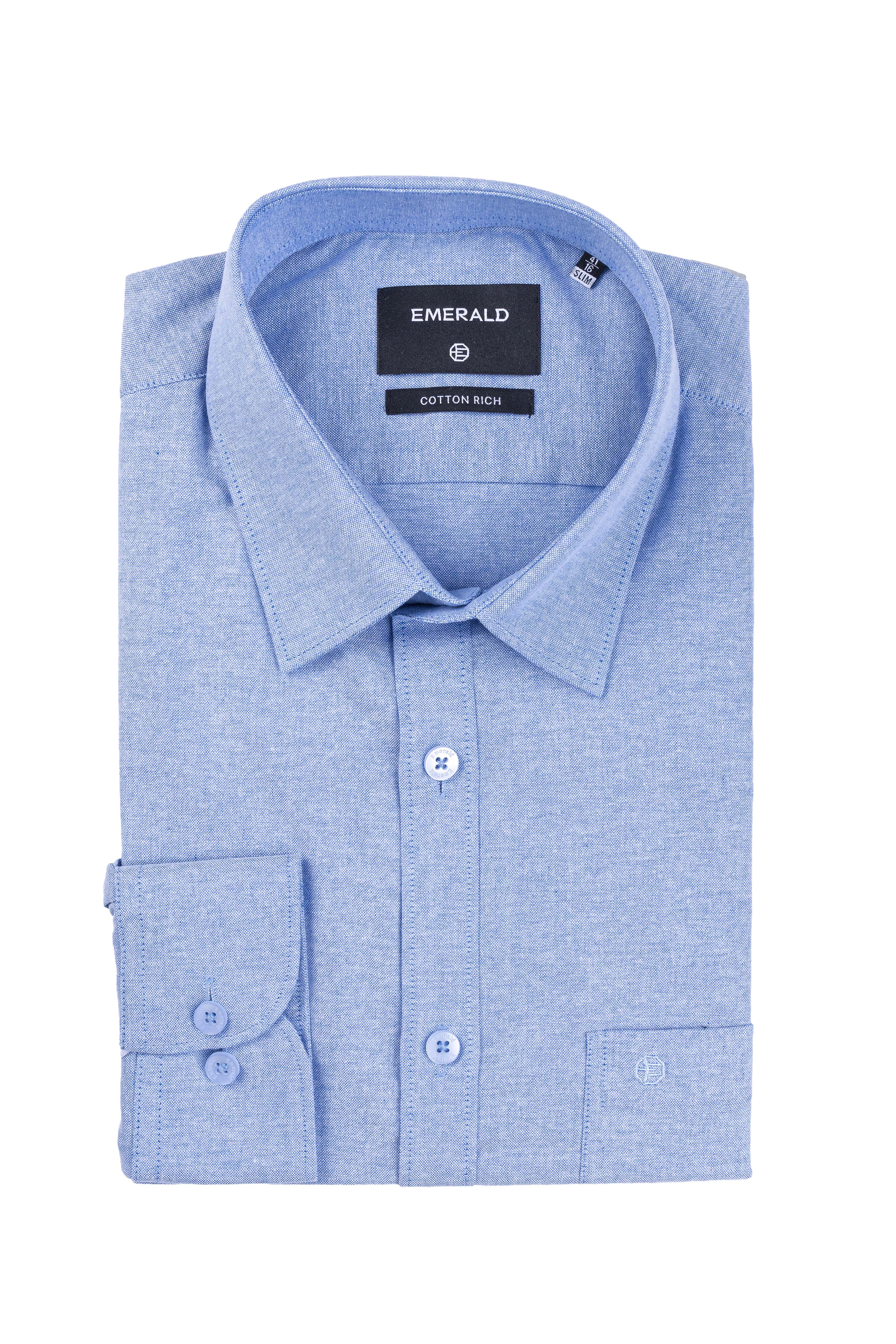 Emerald Formal Oxford Slim Fit - Sky