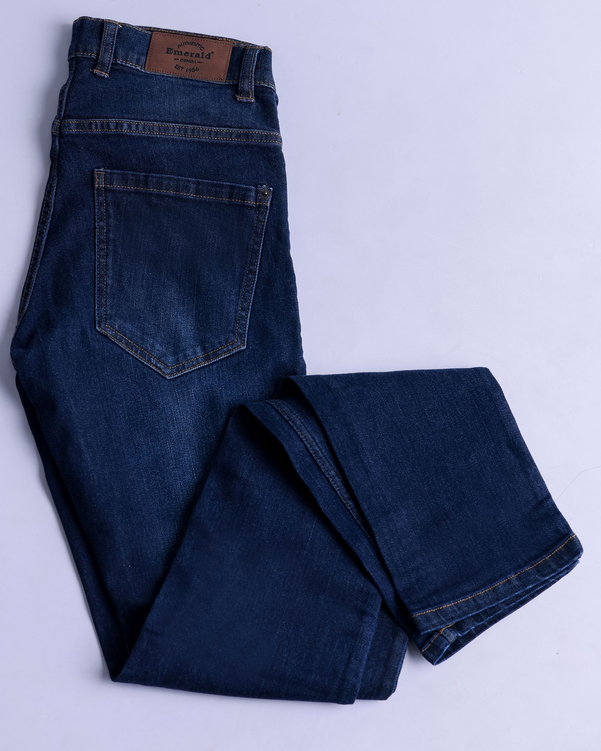 Denim Plain Slim Fit-Dark Wash