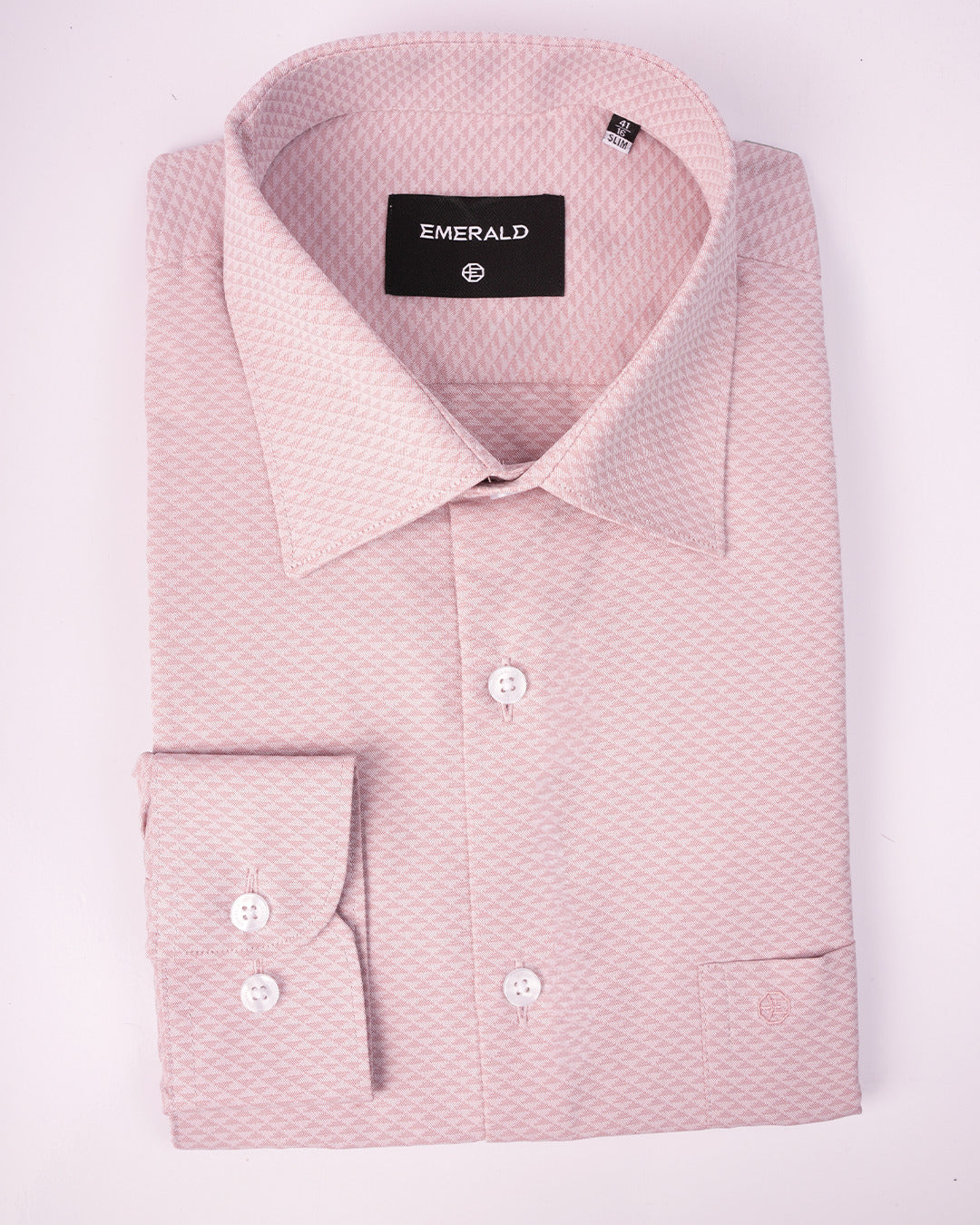 Emerald Formal Jacquard Slim Fit - Wistful Mauve