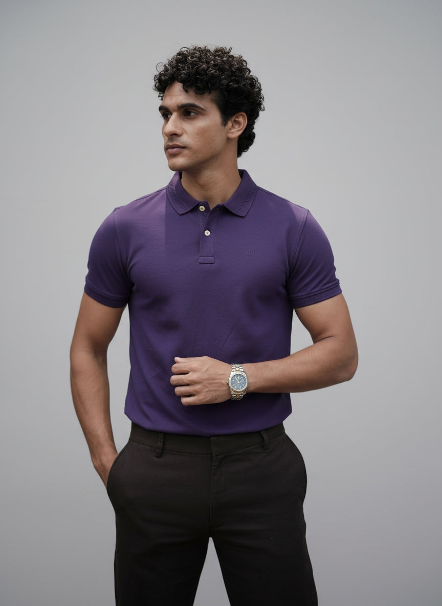 EMERALD POLO SLIM FIT- ASTRAL AURA