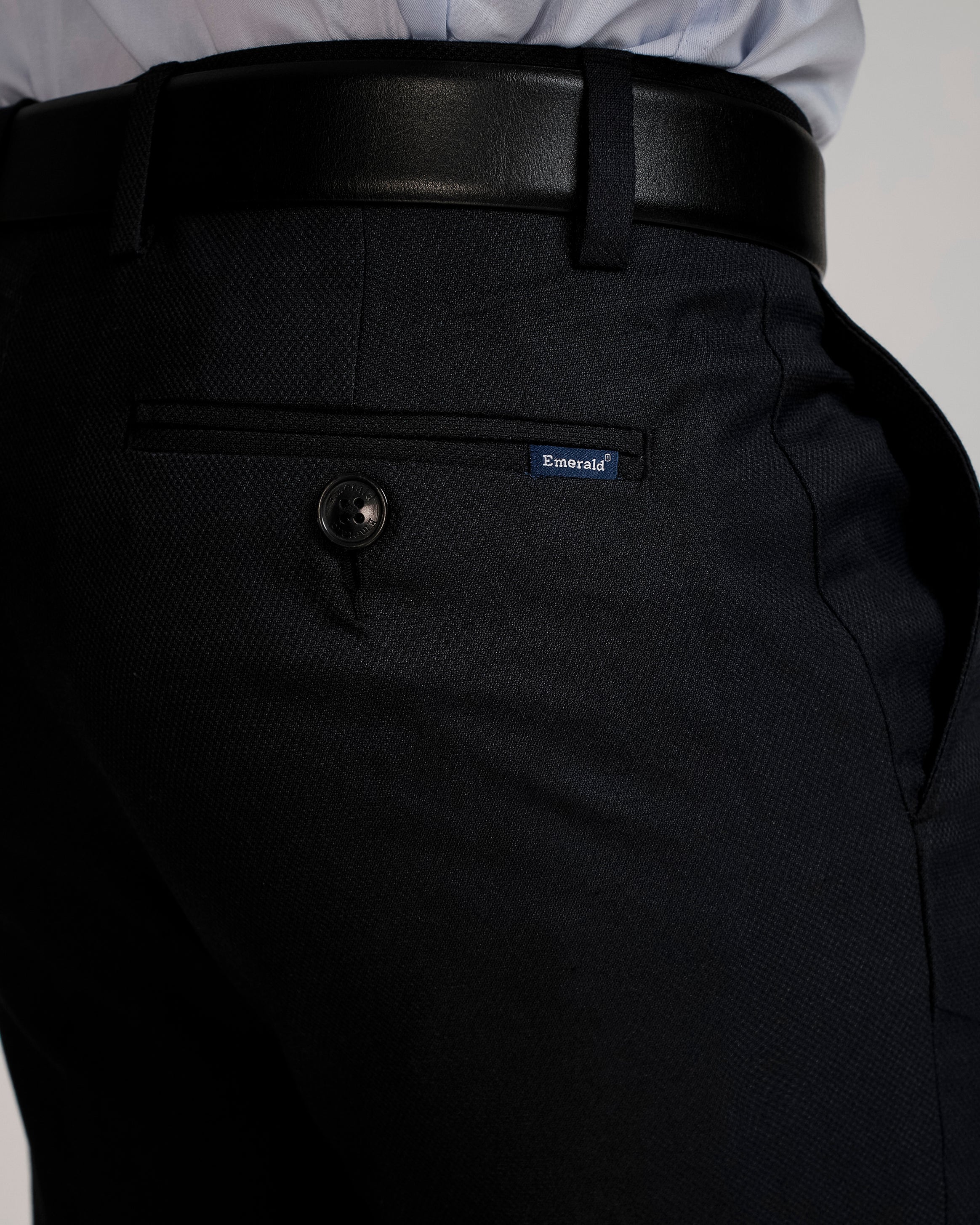 Emerald Plain Class One Tapered Fit-Blue Depths