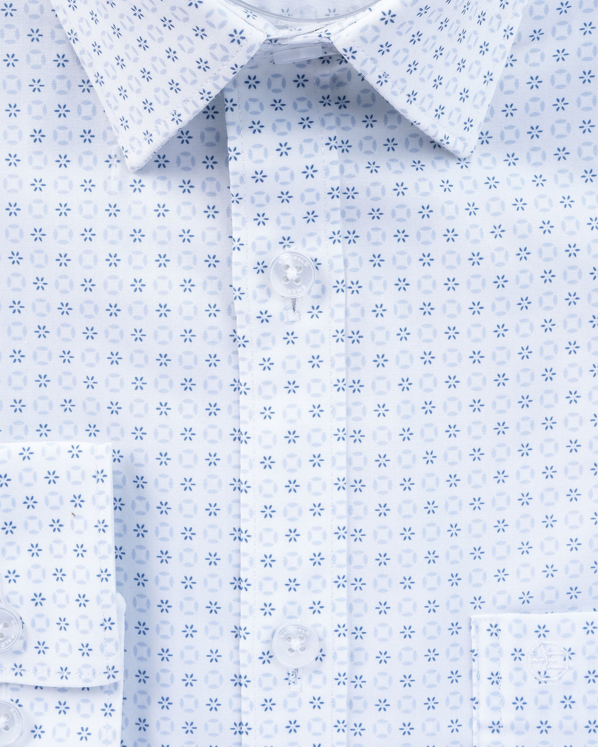 Formal Printed Slim Fit - Light Green