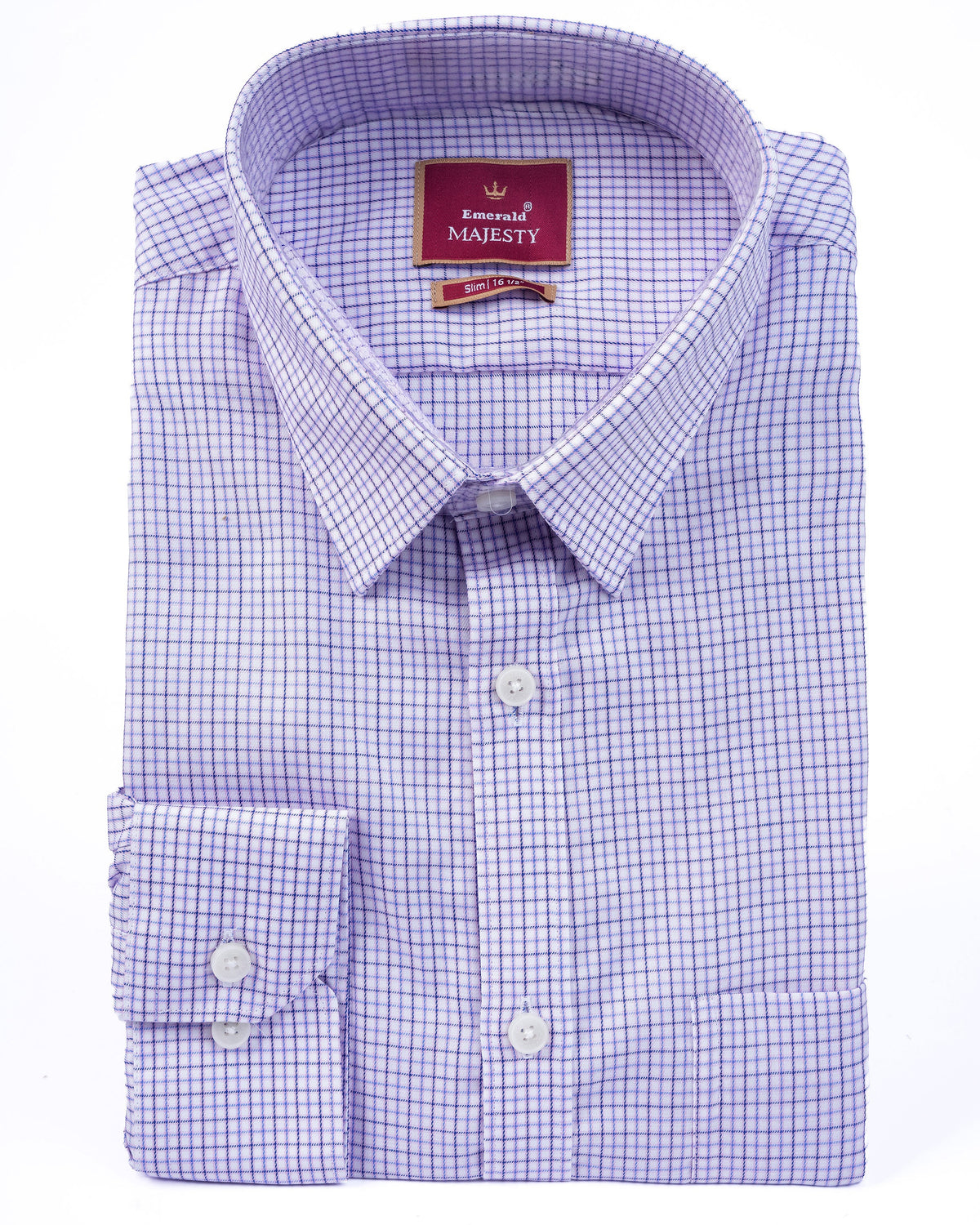 Majesty Checks Slim Fit - Creole Pink