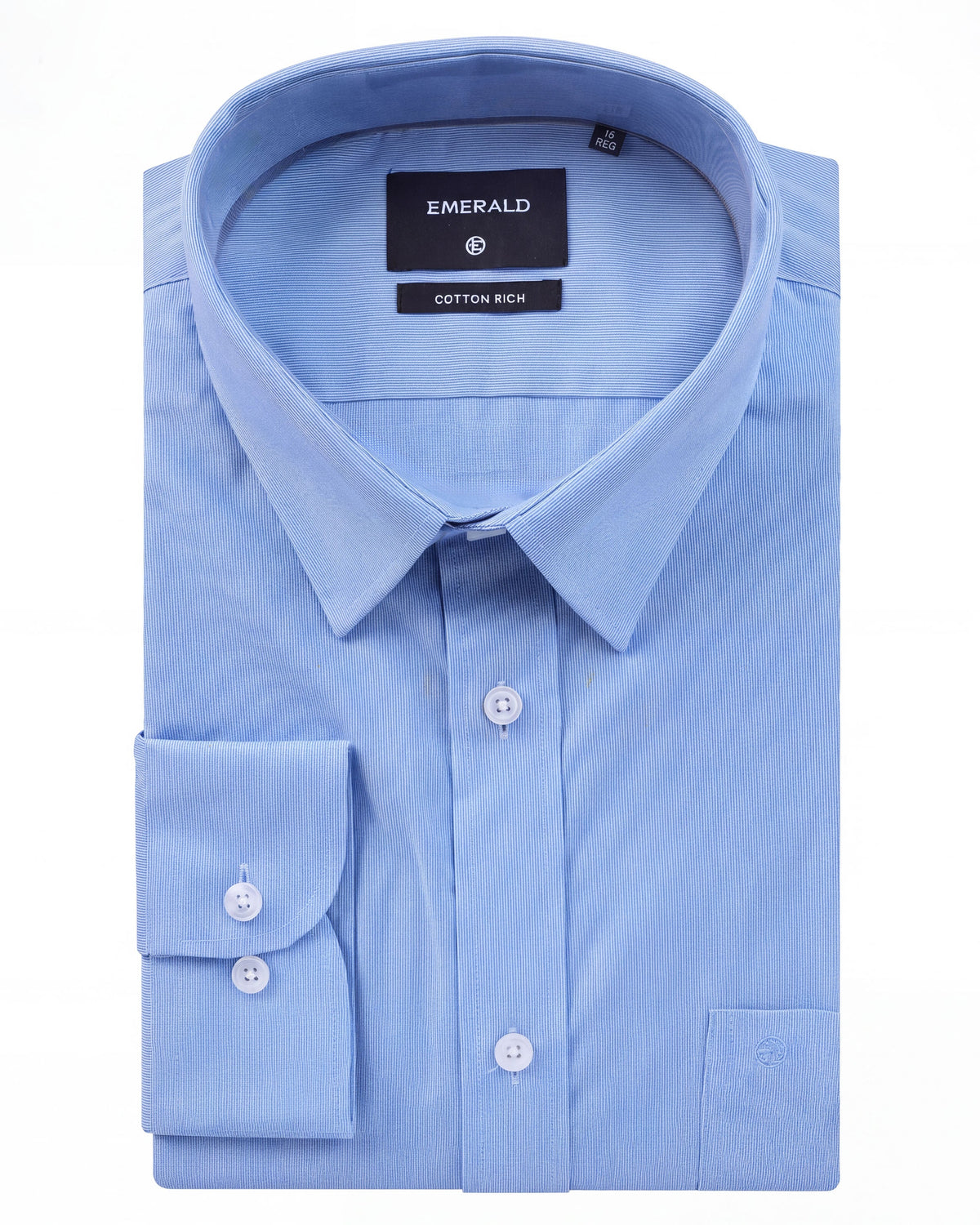 Corporate Pique Dobby Regular Fit - Sky Blue