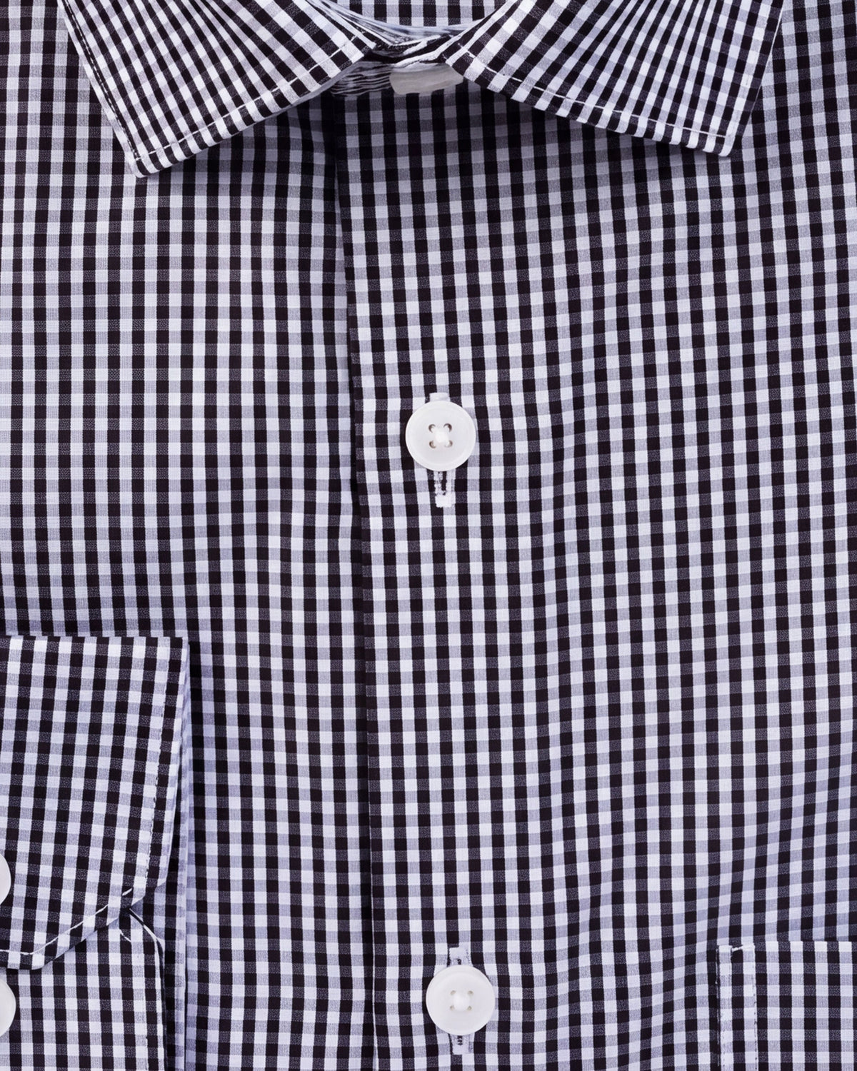 Majesty Checks Slim Fit - Black Inck
