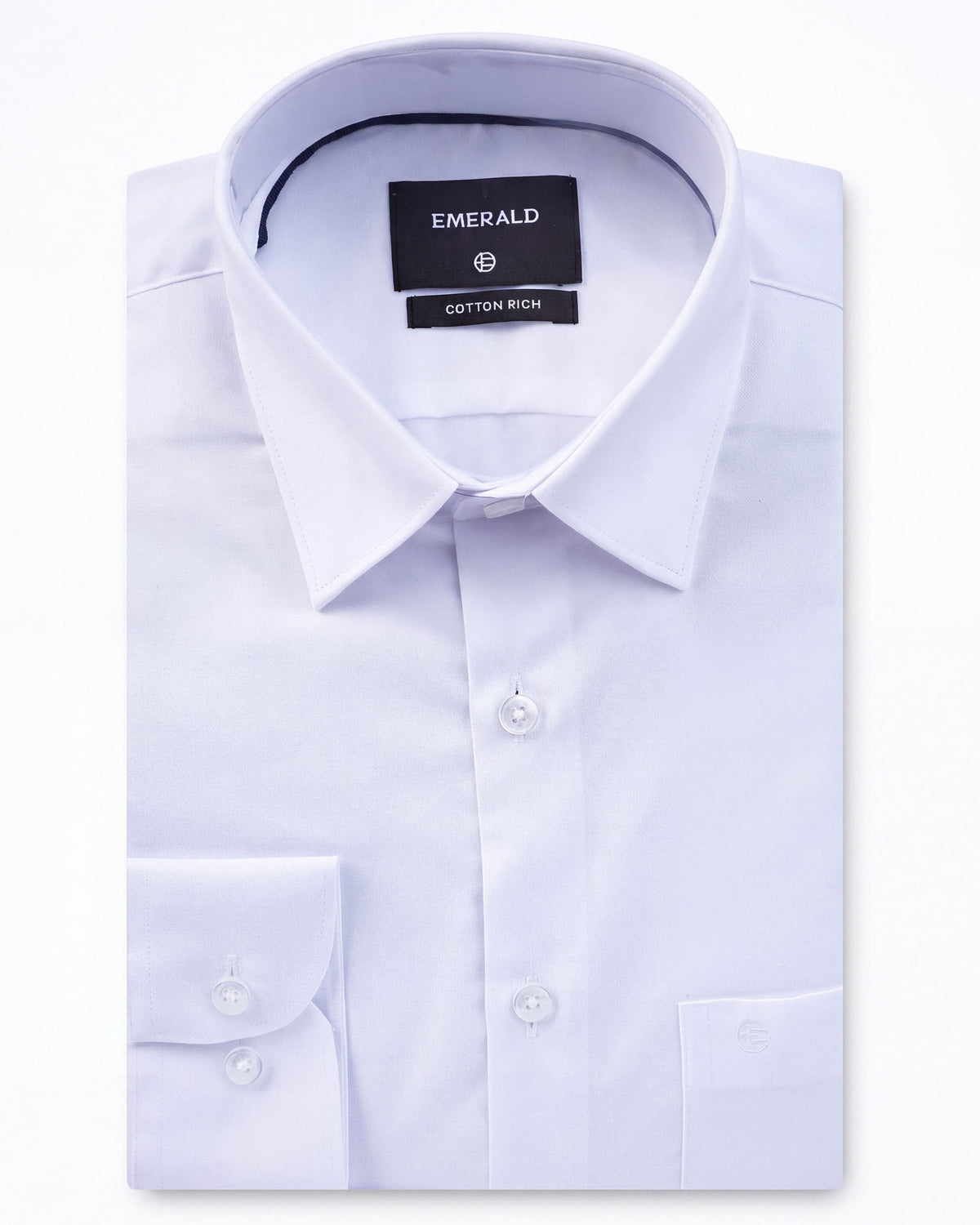 Formal Plain Slim Fit - White