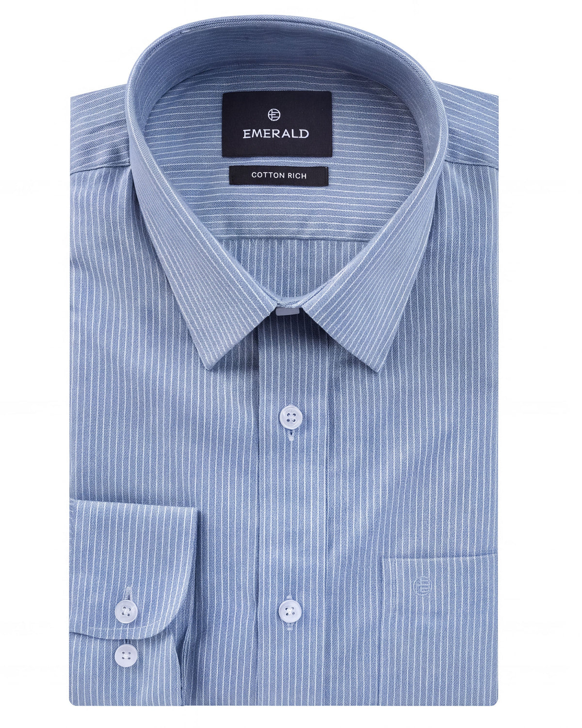 Formal Stripe Regular Fit - Storm Blue