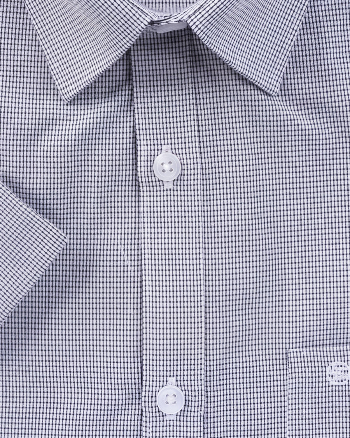 Formal Core Checks Slim Fit - Black
