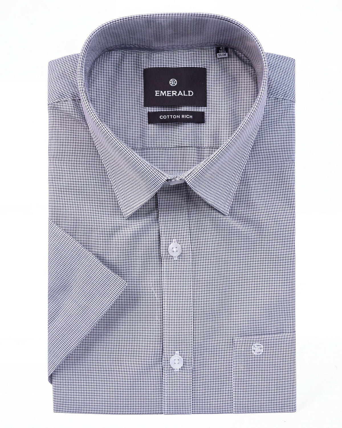 Formal Core Checks Slim Fit - Black