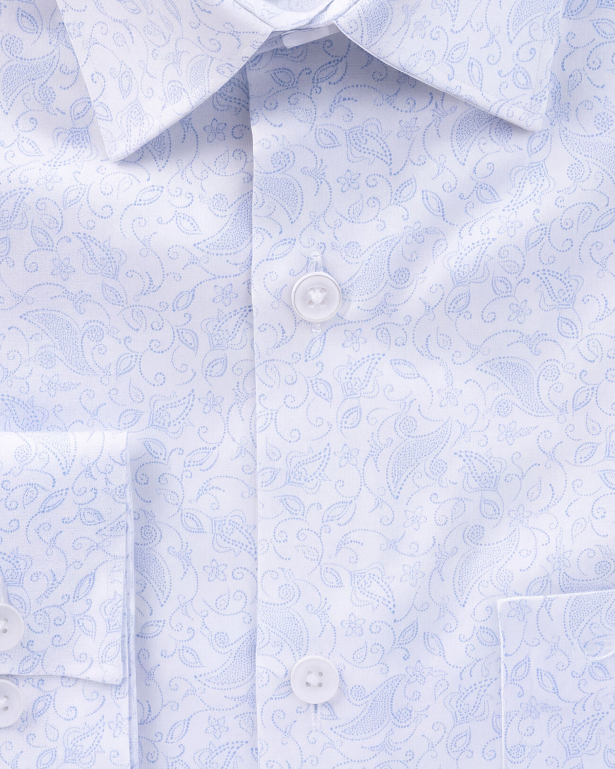 Formal Printed Regular Fit - Sky