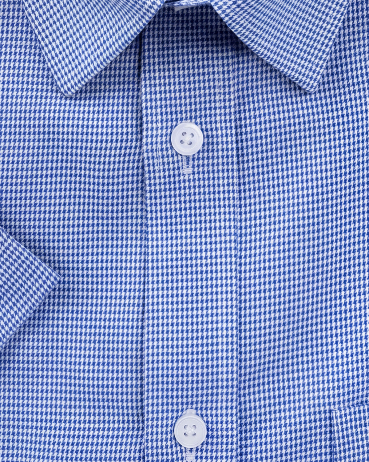 Corporate Houndstooth Regular Fit - Sky Blue