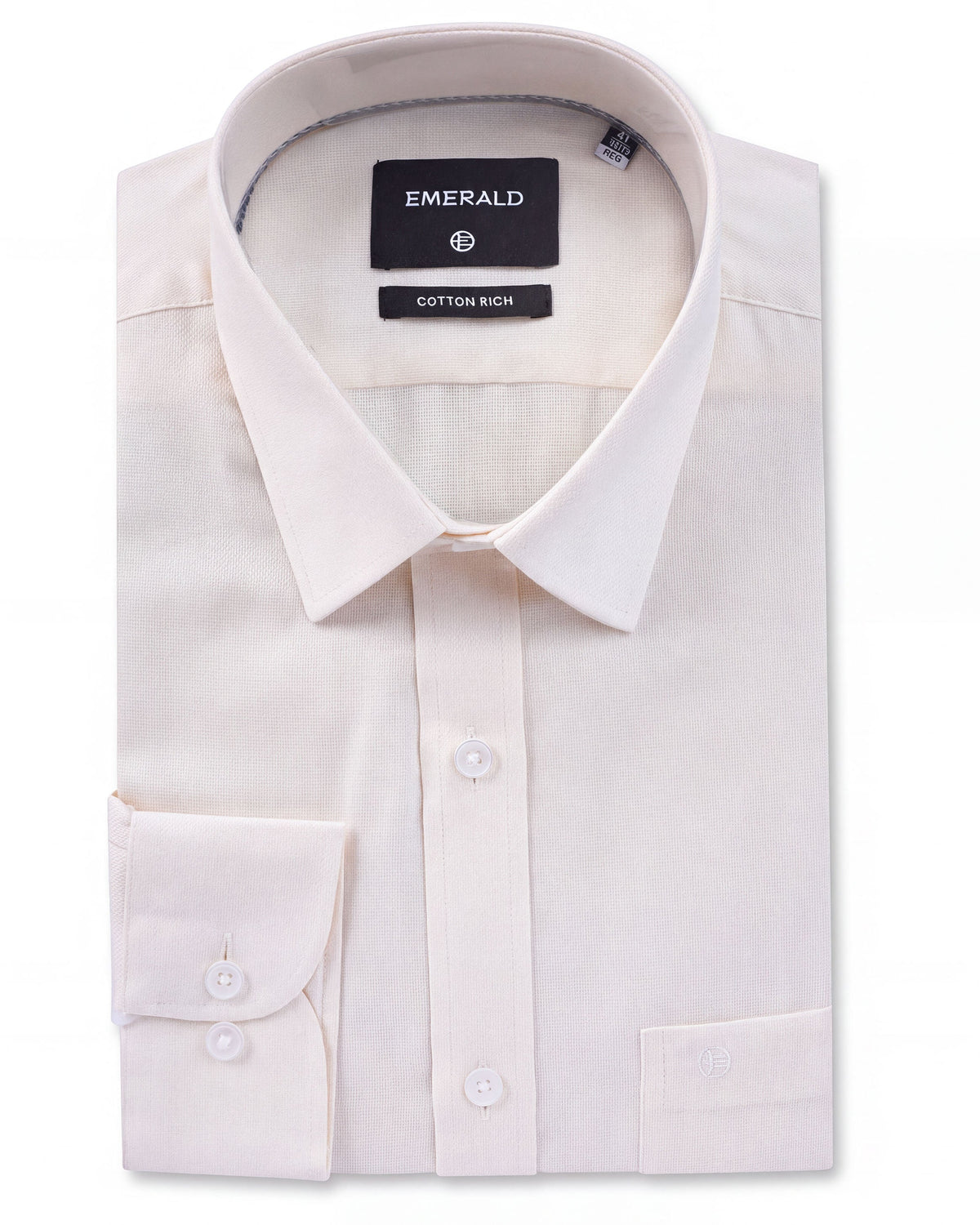 Corporate Royal Oxford Regular Fit - Cream