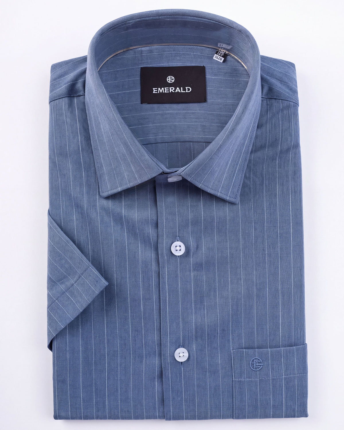 Formal Stripe Slim Fit - Victoria Blue