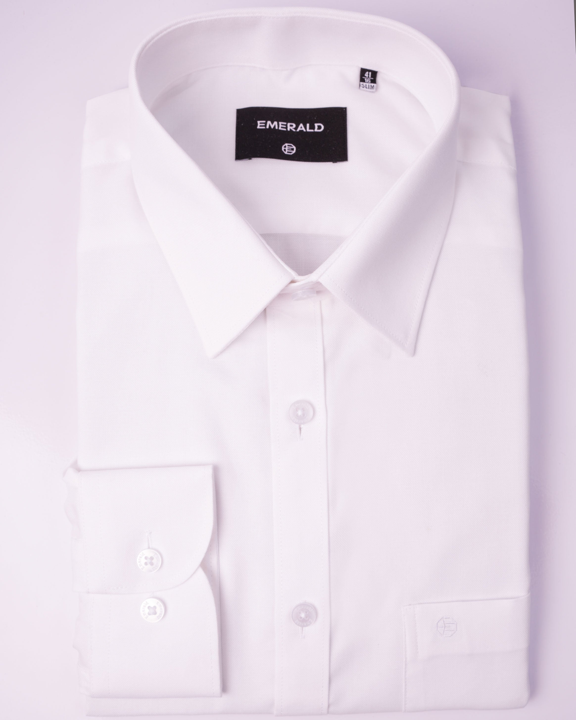 EMERALD FORMAL SLIM FS-White