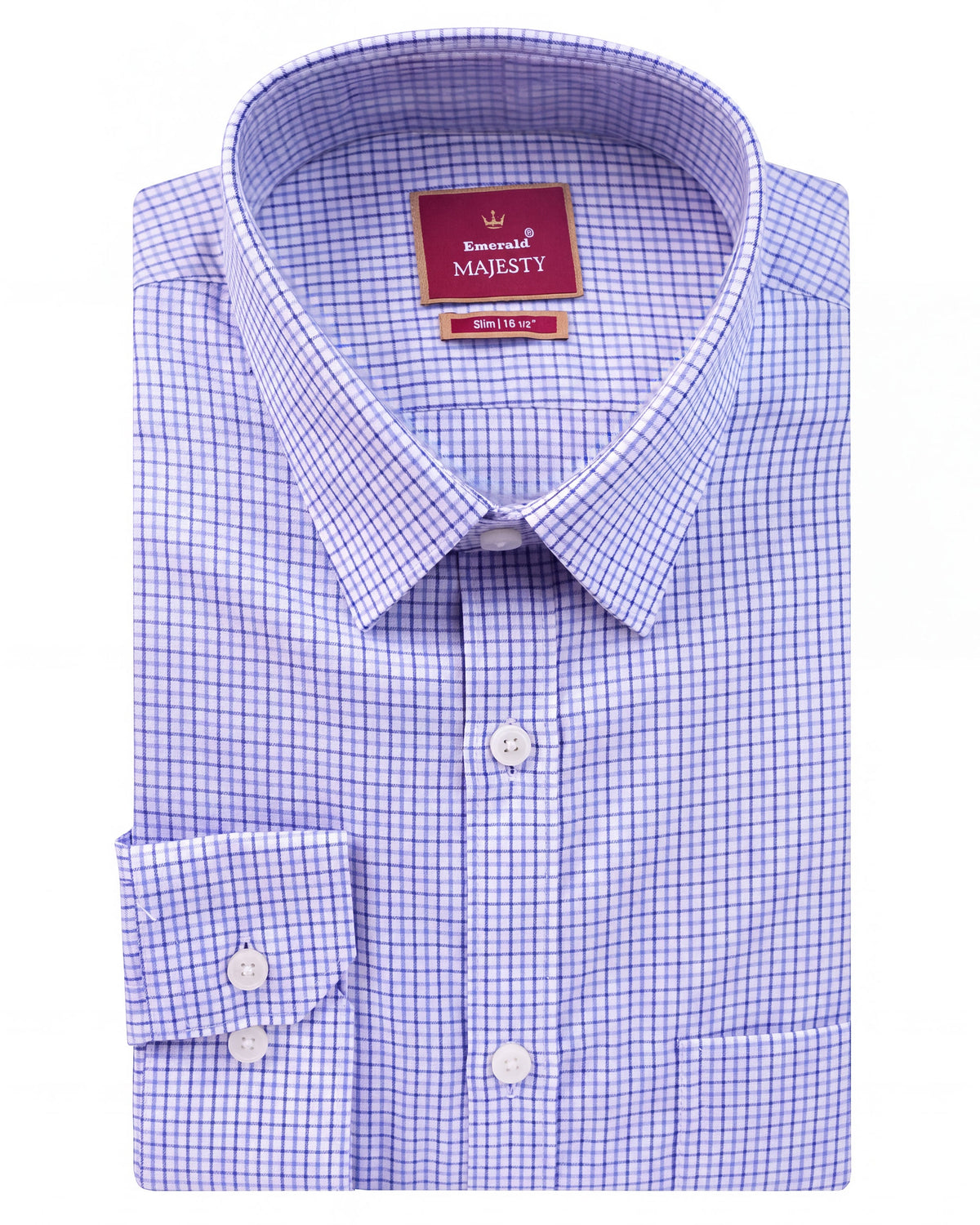 Majesty Checks Slim Fit - Paisley Purple