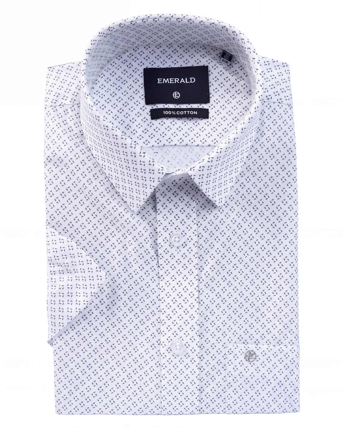 Formal Printed Regular Fit - Green
