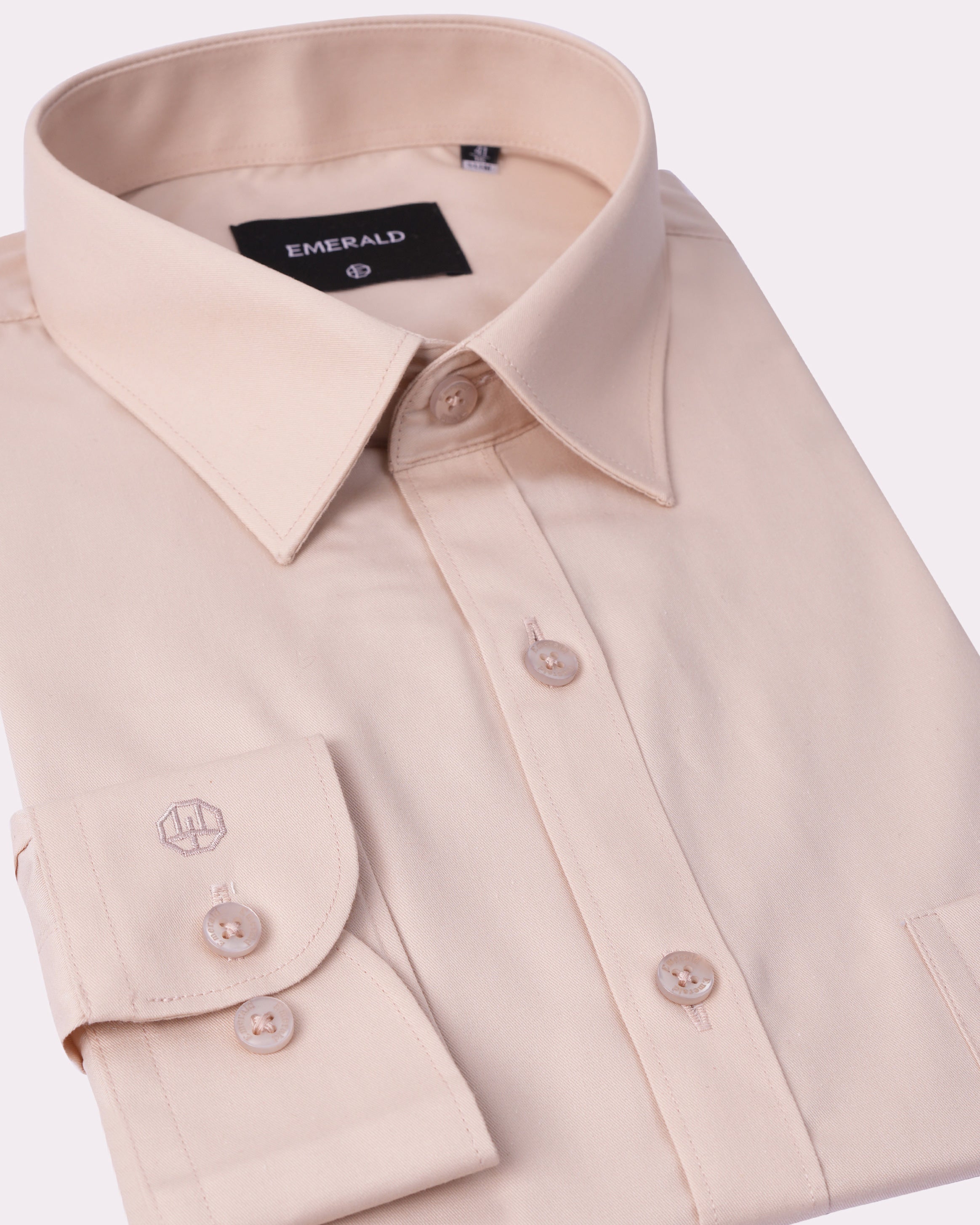 Emerald Formal Twill Slim Fit-Yellow Sauterne