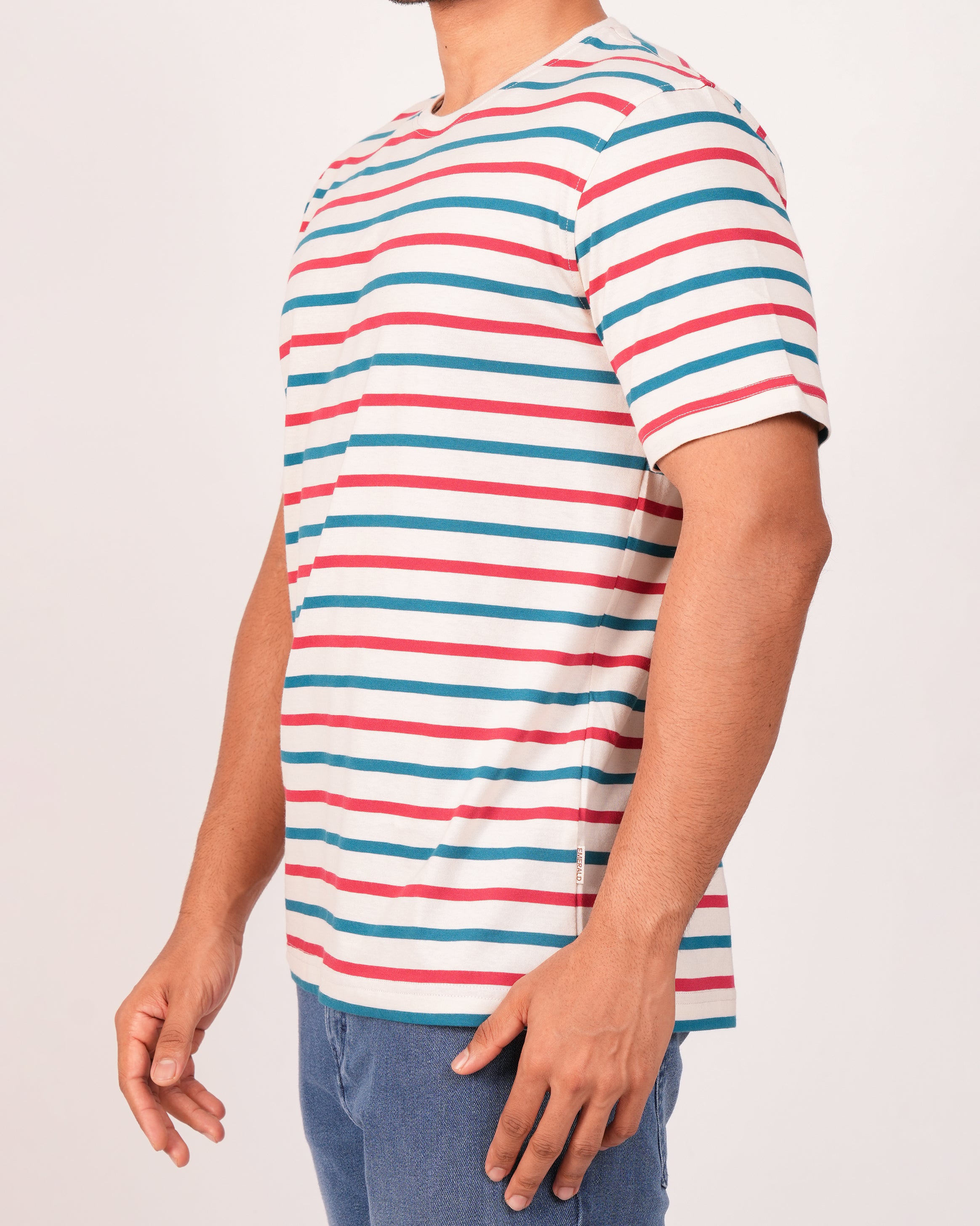 Emerald Crew Neck Slim-ENAMEL BLUE