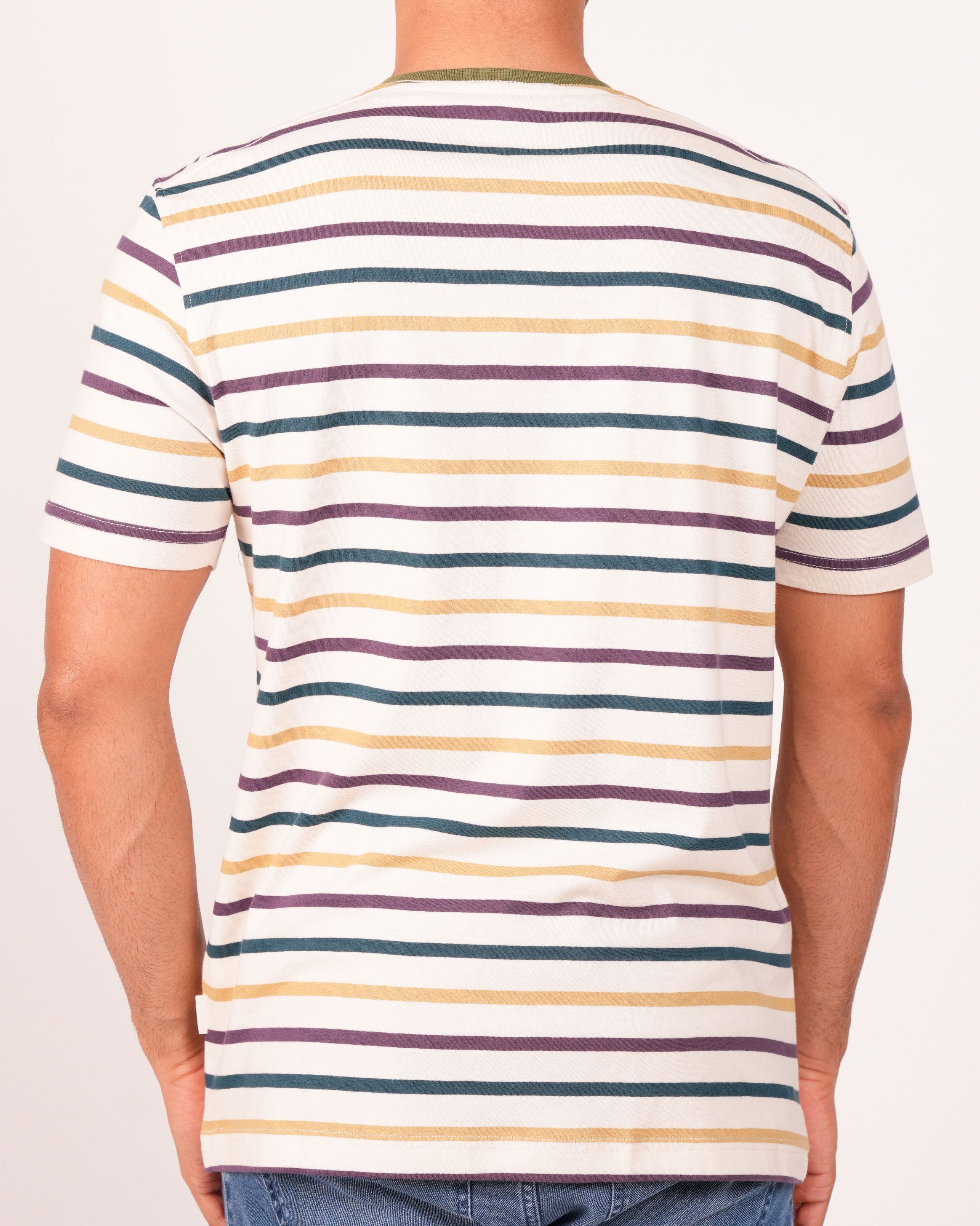 Emerald Crew Neck Slim- PURPLE PETUNIA