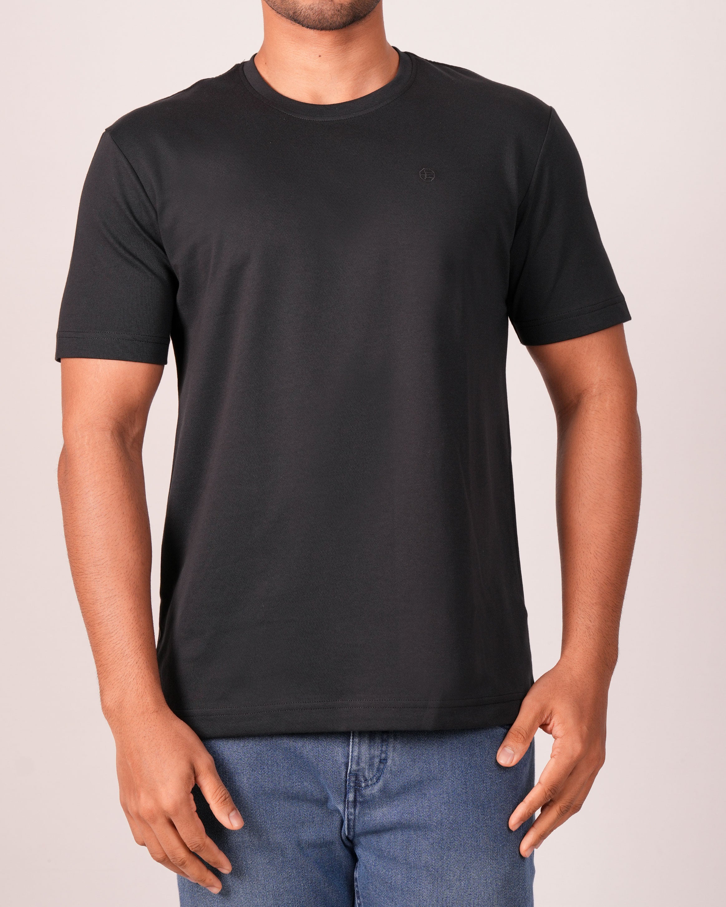 Emerald Crew Neck Slim-RAVEN