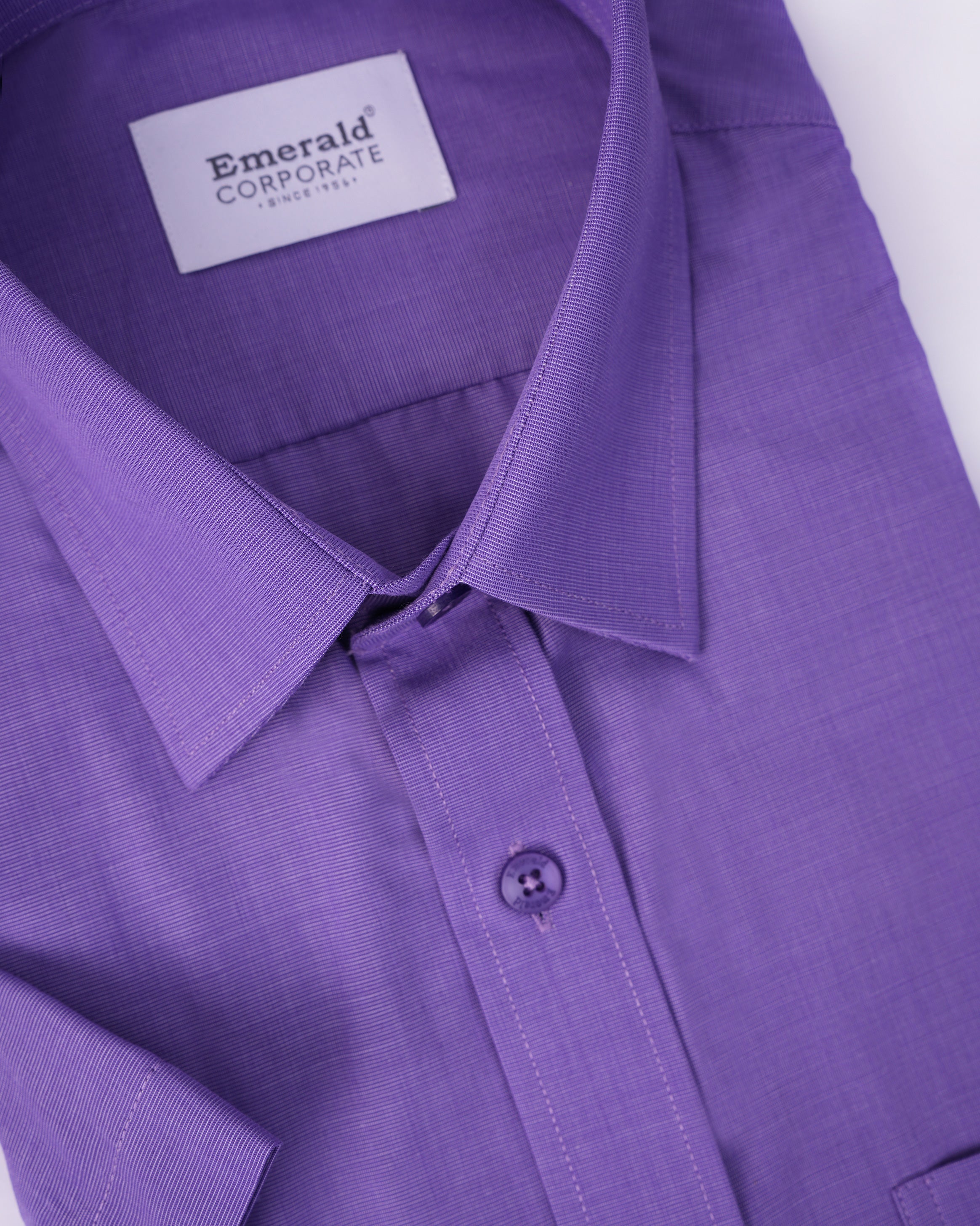 Emerald Corporate Fil A Fil Regular Fit-Bougainvillea