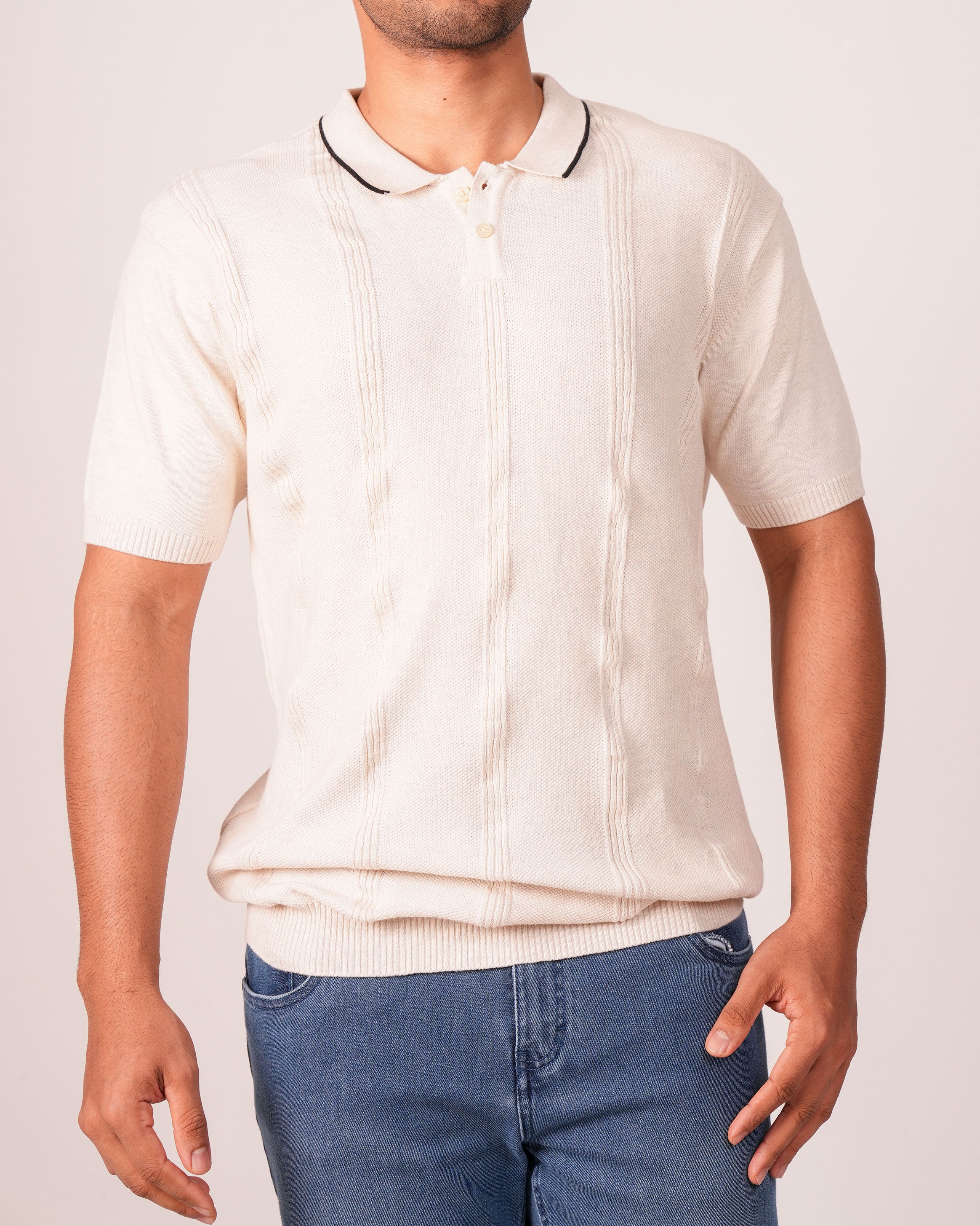 Emerald Knittera-OFF WHITE