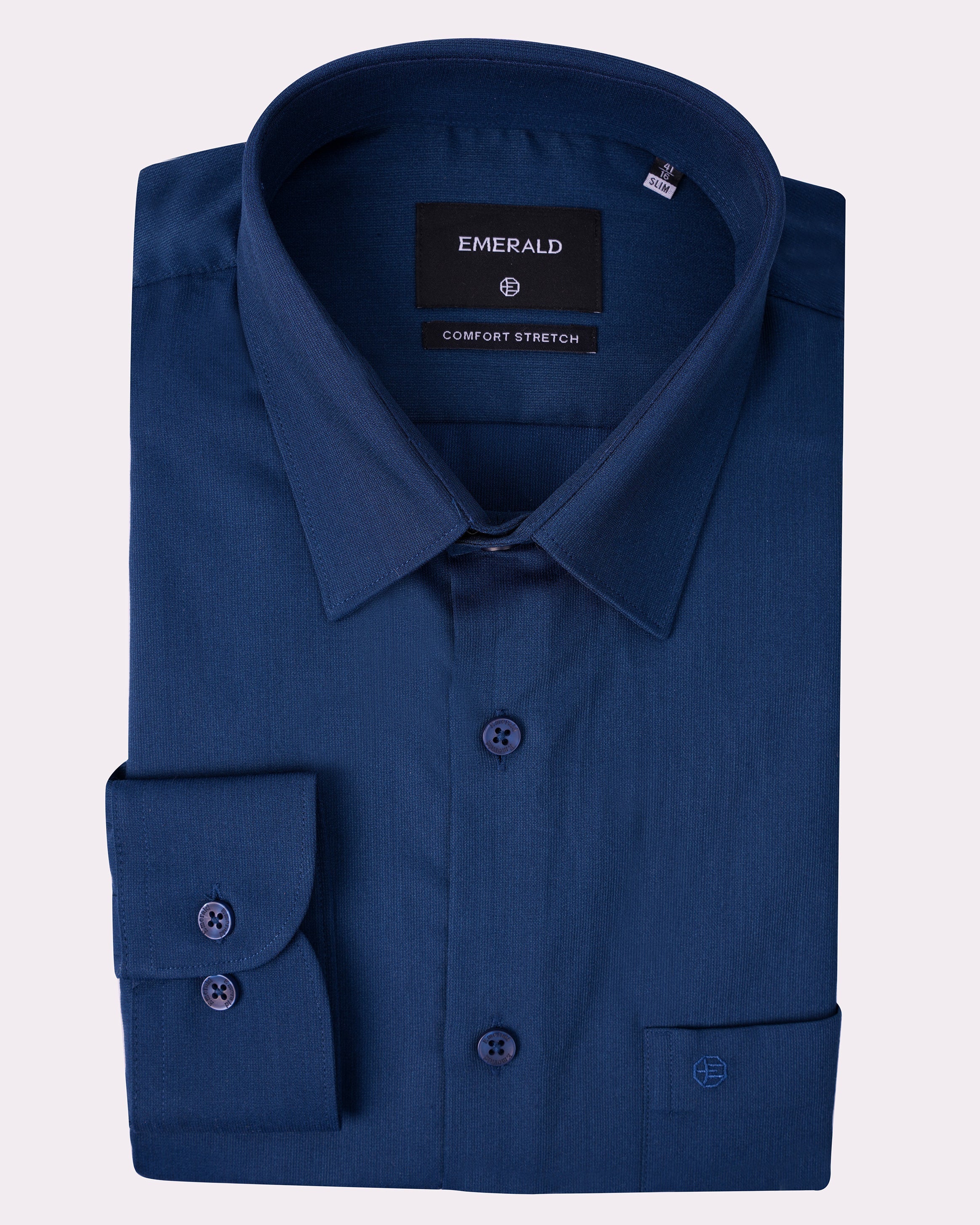 Emerald Formal Dobby Slim Fit-Evergreen