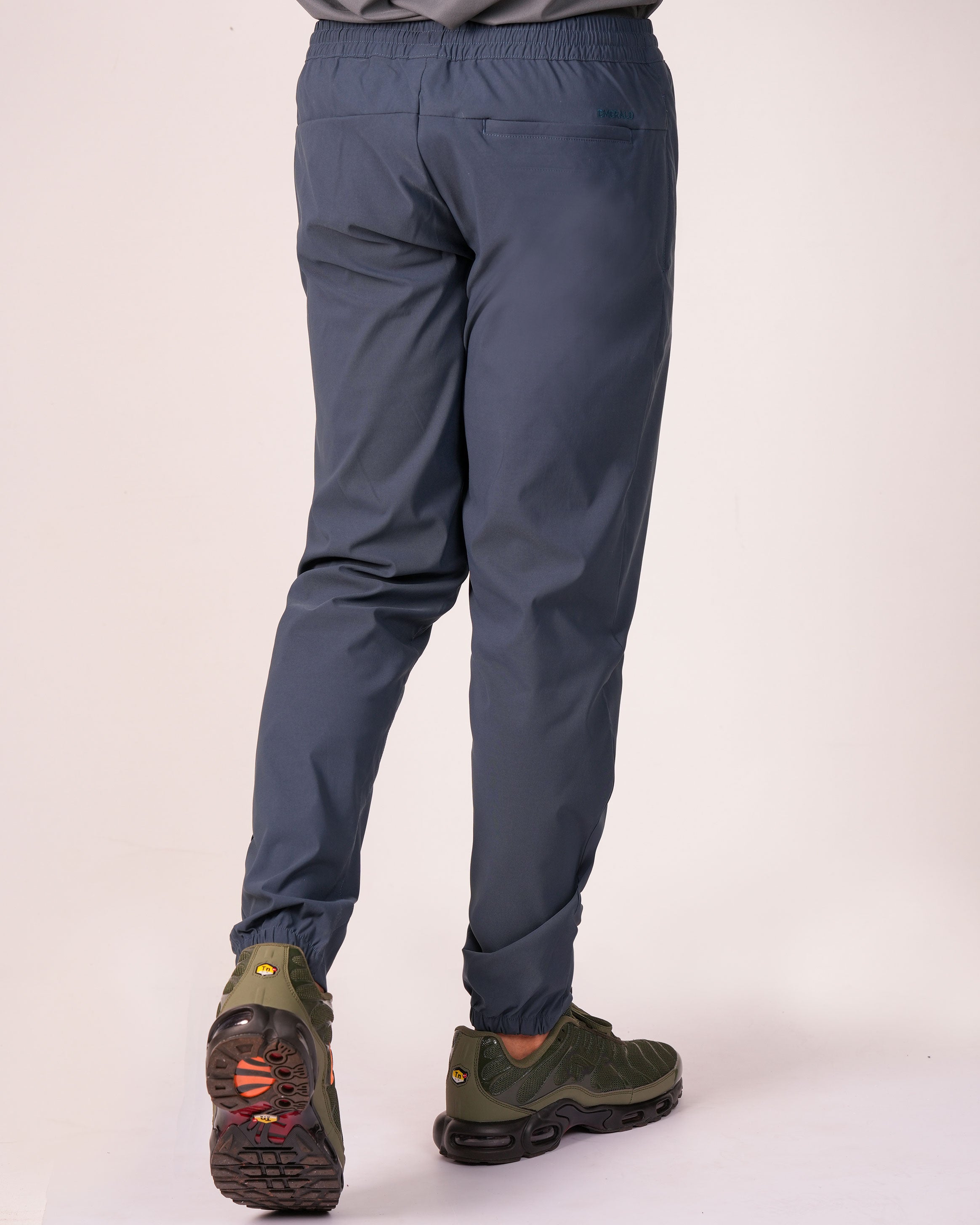 Emerald Utilitech Jogger Plain Slim Fit-Colonial Blue