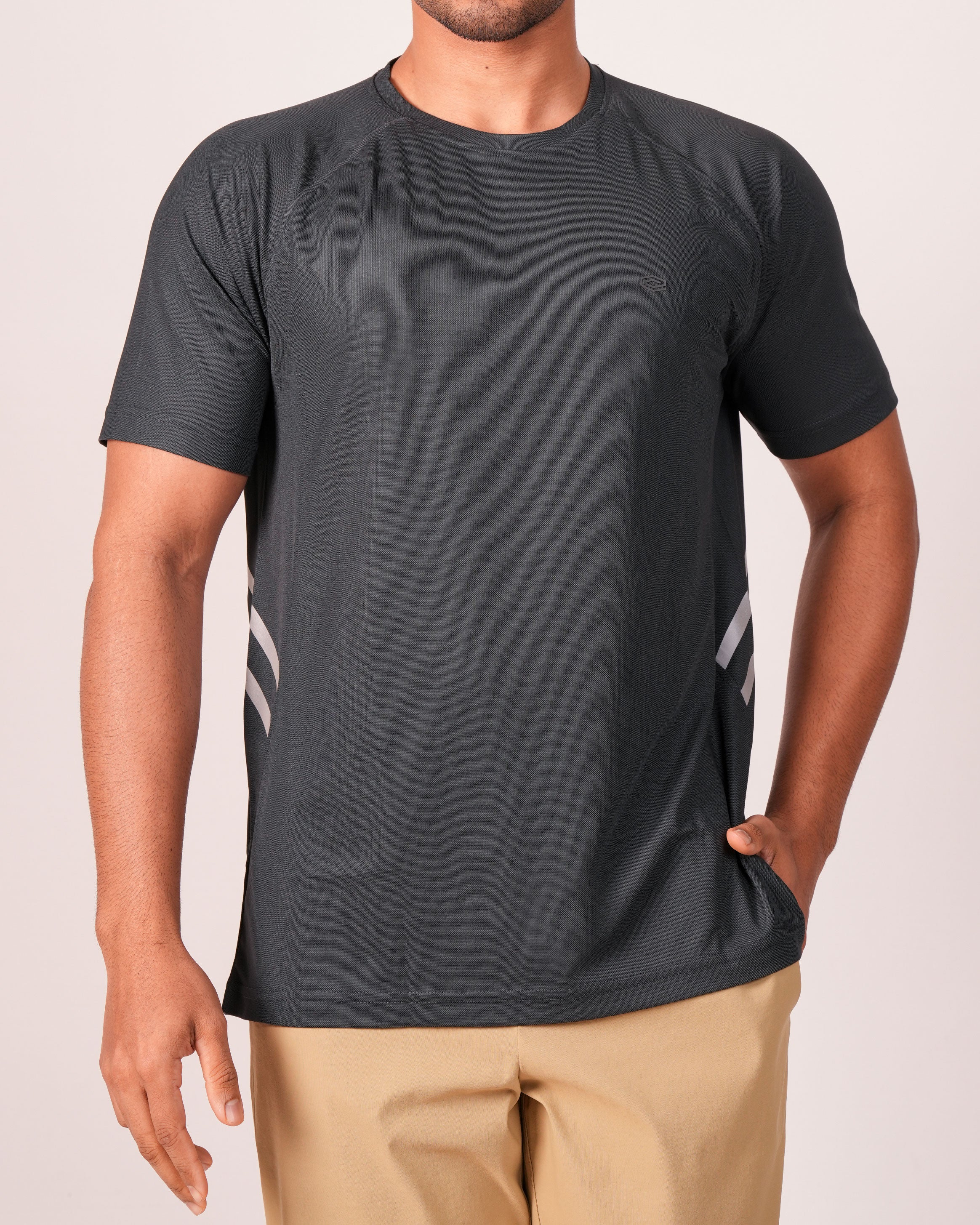 Emerald Curve Neck Slim - CASTOR GRAY