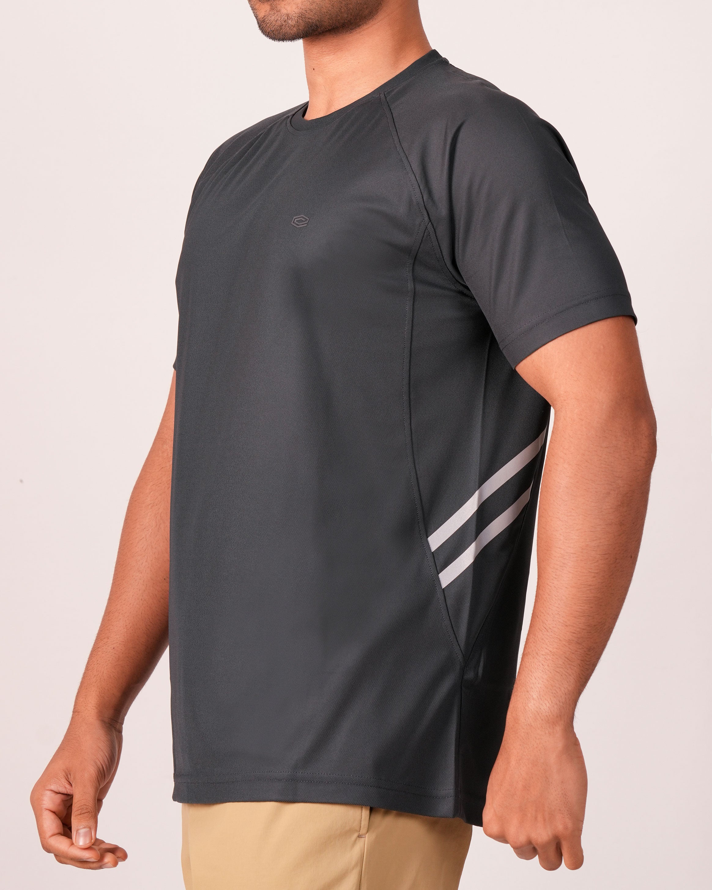 Emerald Curve Neck Slim - CASTOR GRAY