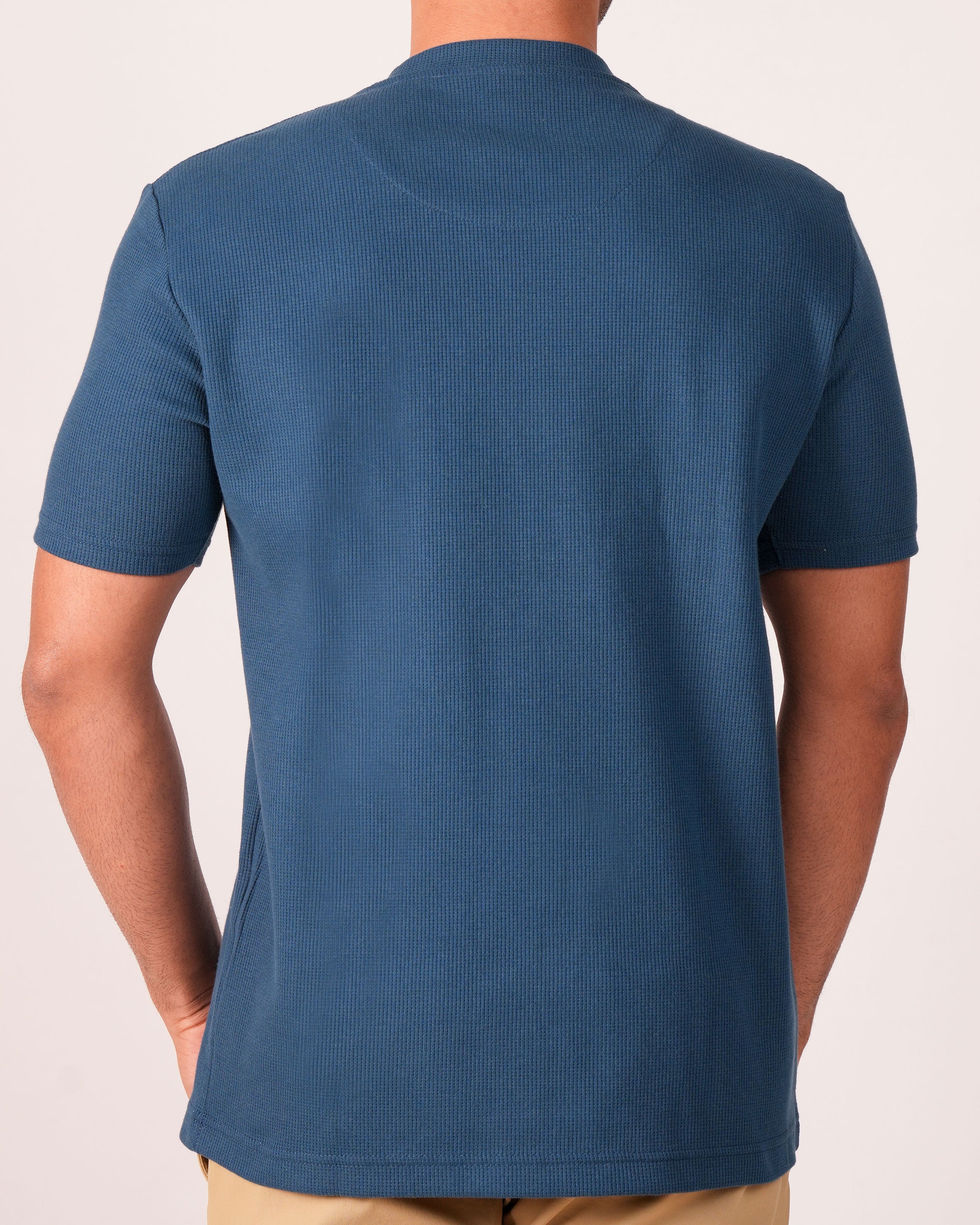 Emerald Crew Neck Slim-MID NIGHT