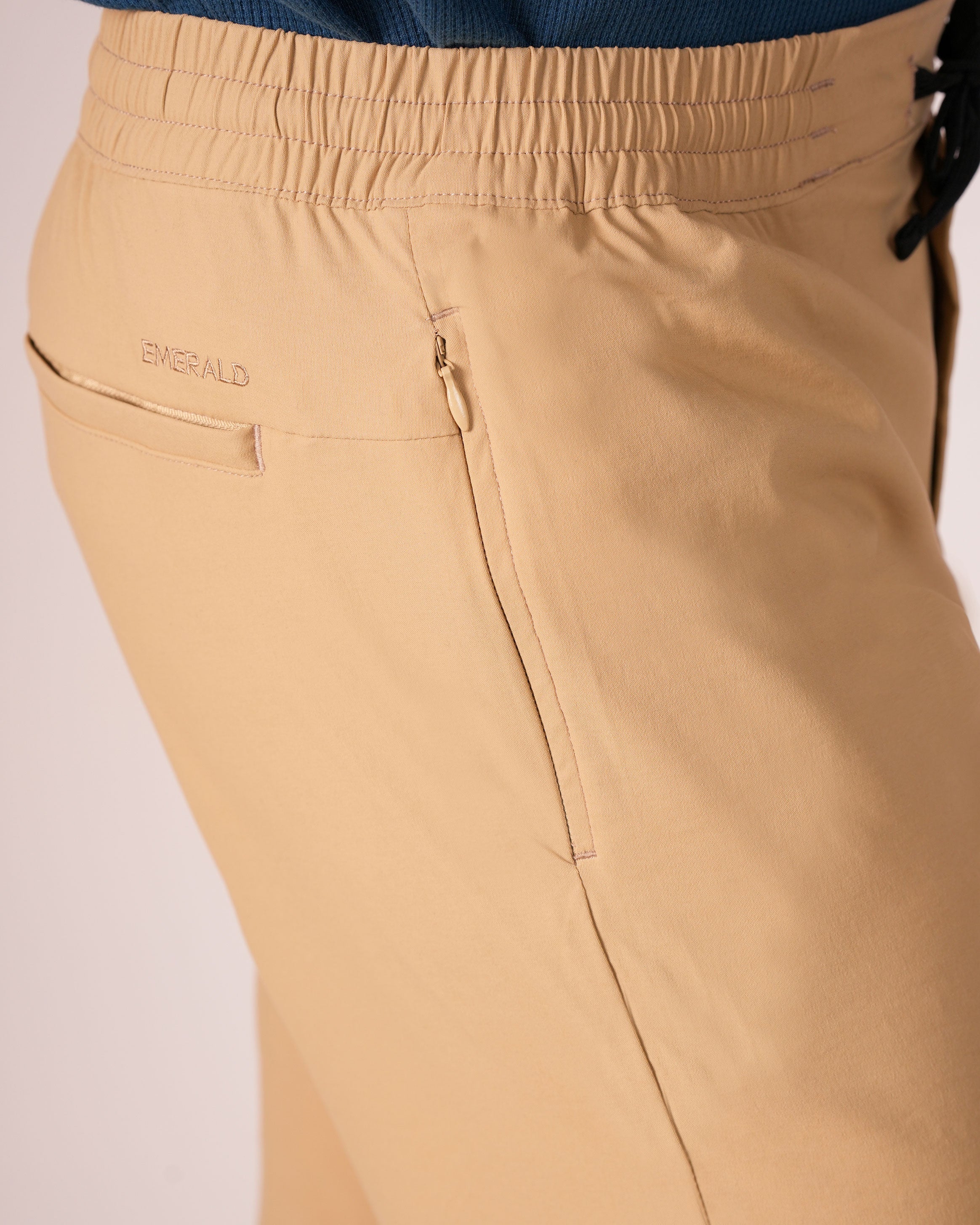 Emerald Utilitech Jogger Plain Slim Fit-Honey