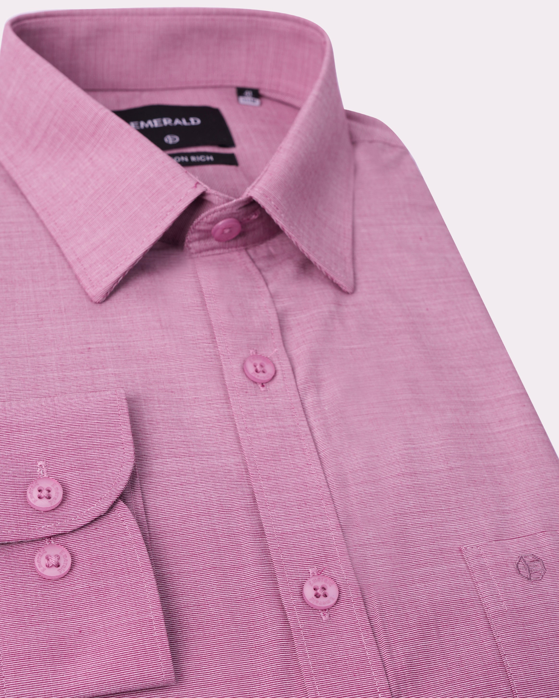 Emerald Formal Fil A Fil Slim Fit-Berry Conserve