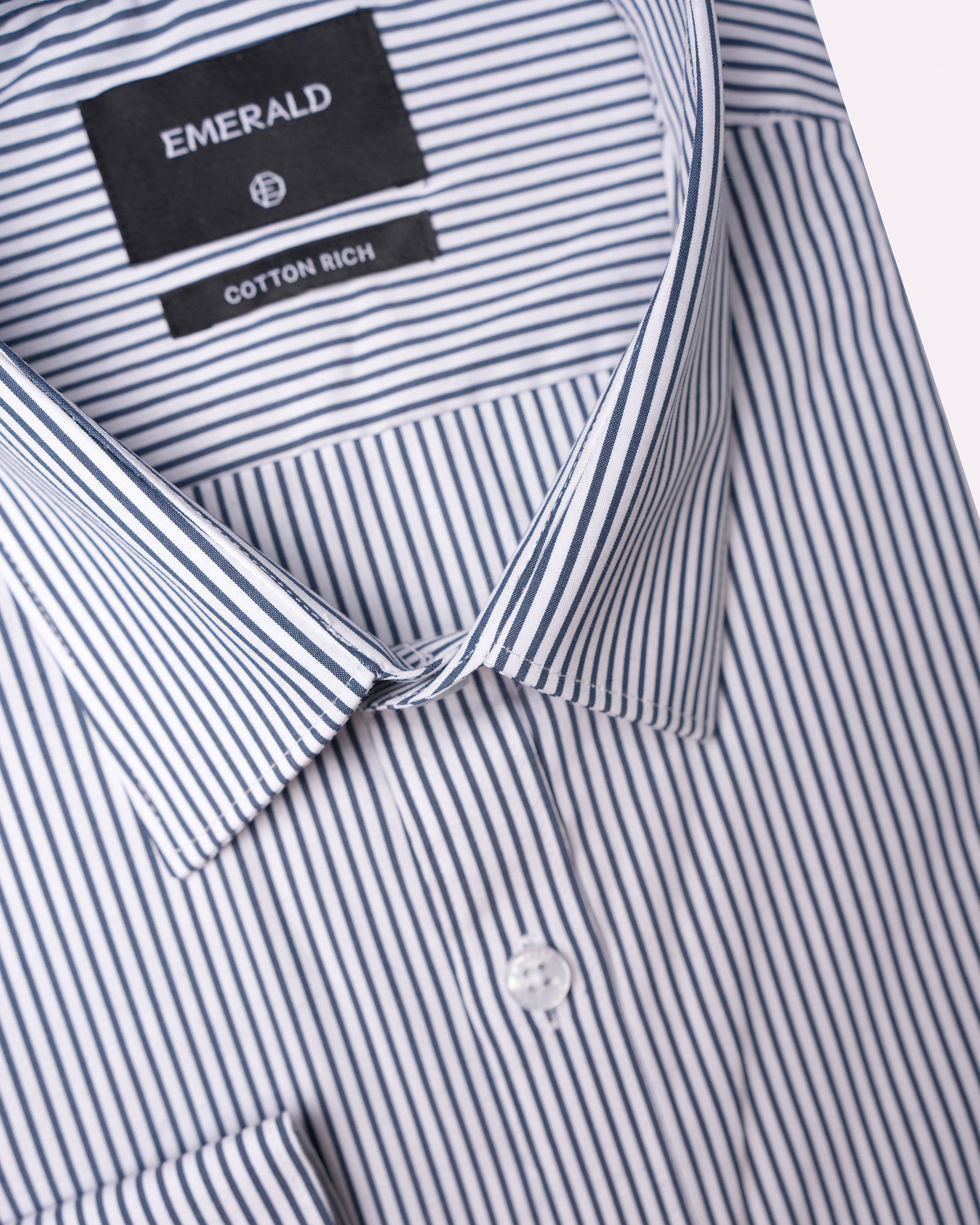 Emerald Formal Stripe Slim Fit-Astral Aura