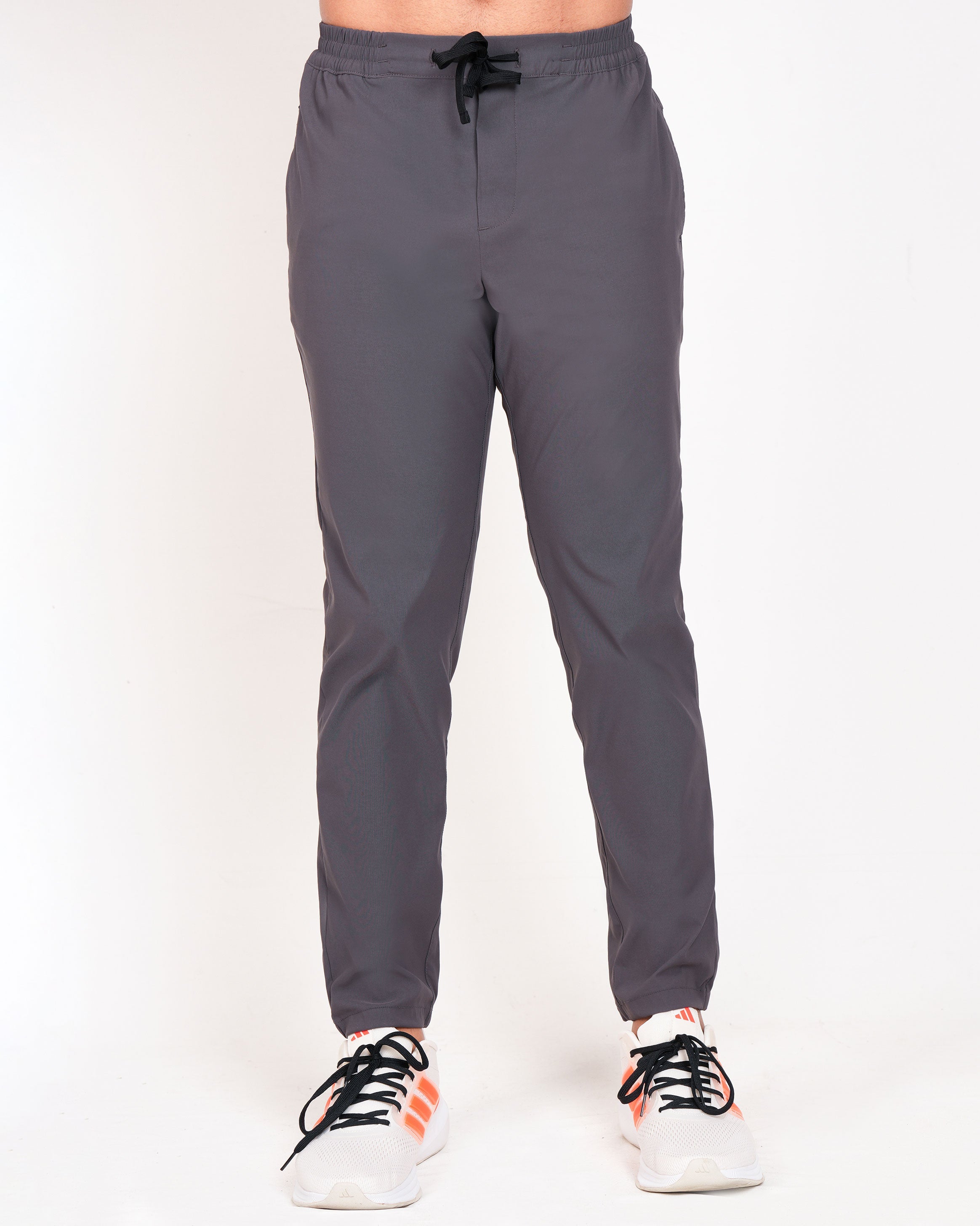 Emerald Utilitech Jogger Plain Slim Fit-Steel Grey