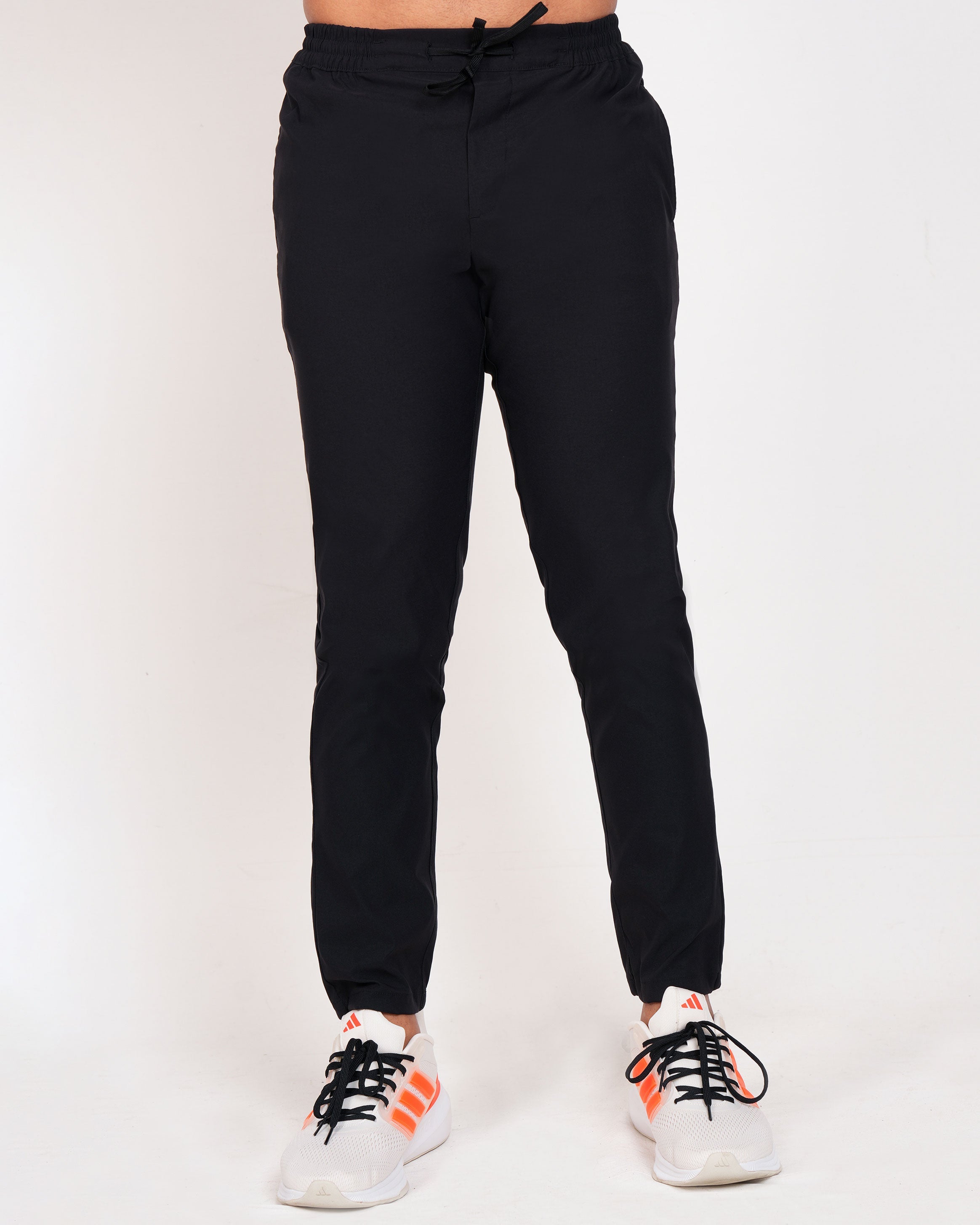 Emerald Utilitech Jogger Plain Slim Fit-Black