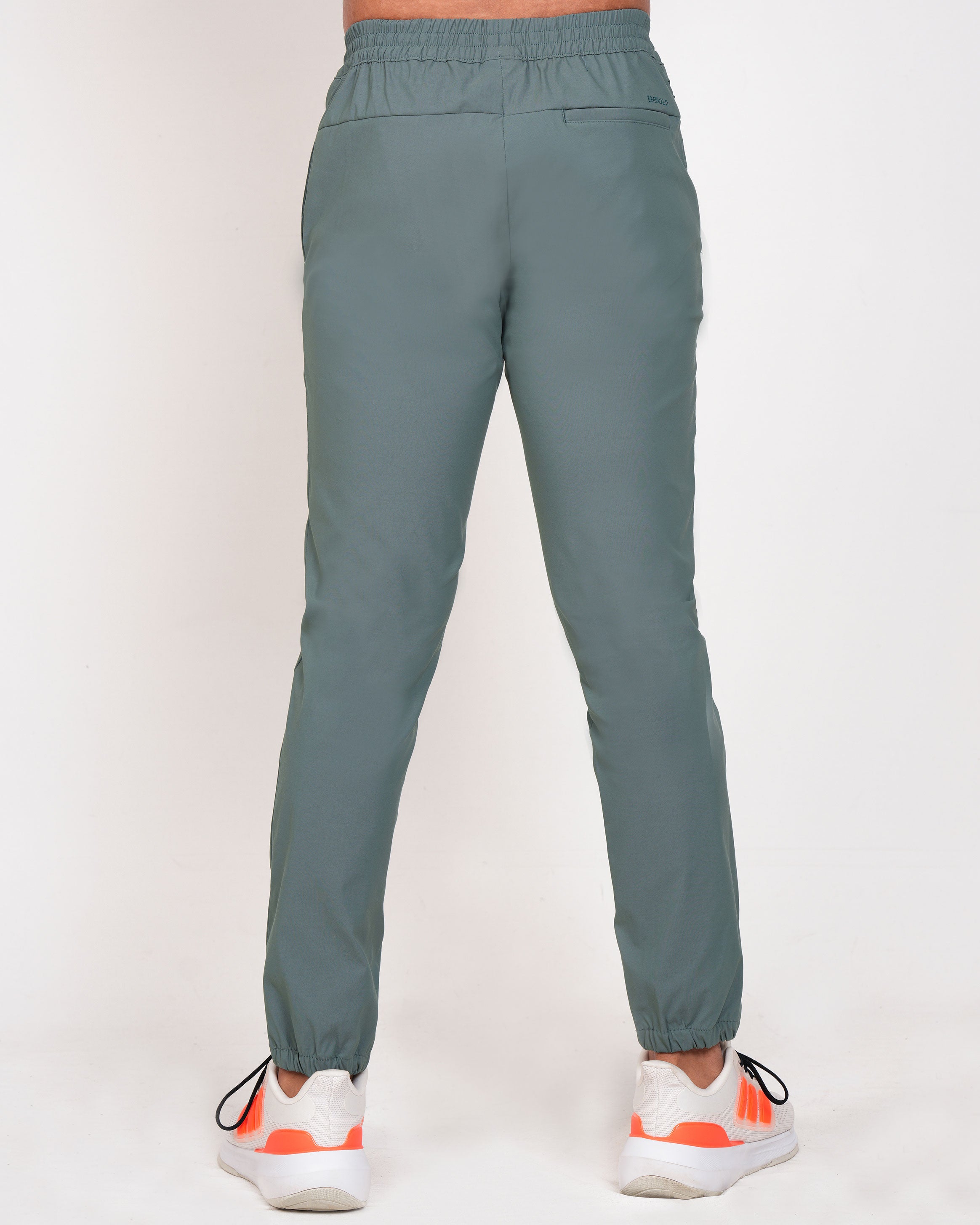 Emerald Utilitech Jogger Plain Slim Fit-Evergreen