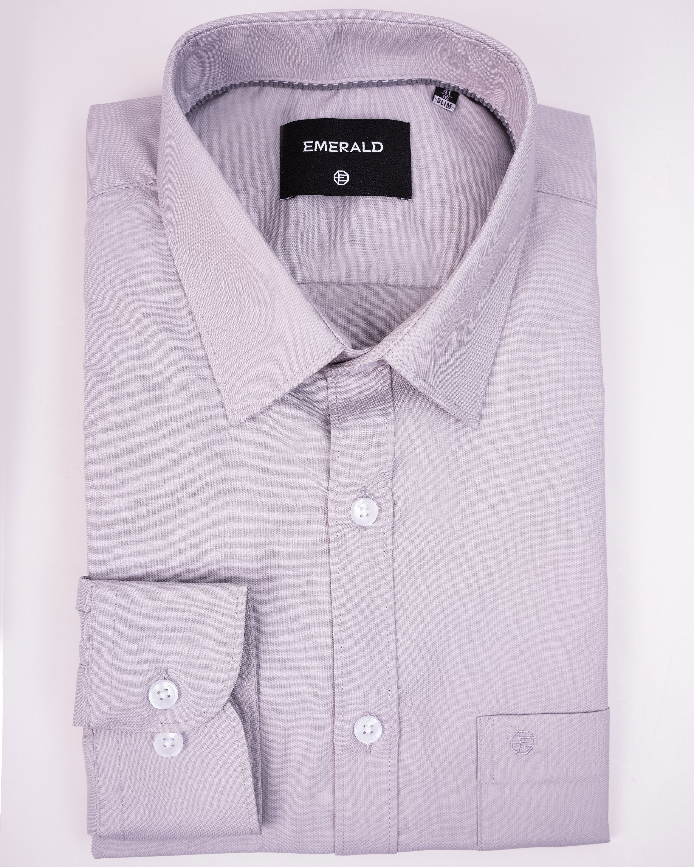 Emerald Formal Plain Slim Fit - Cloud Burst
