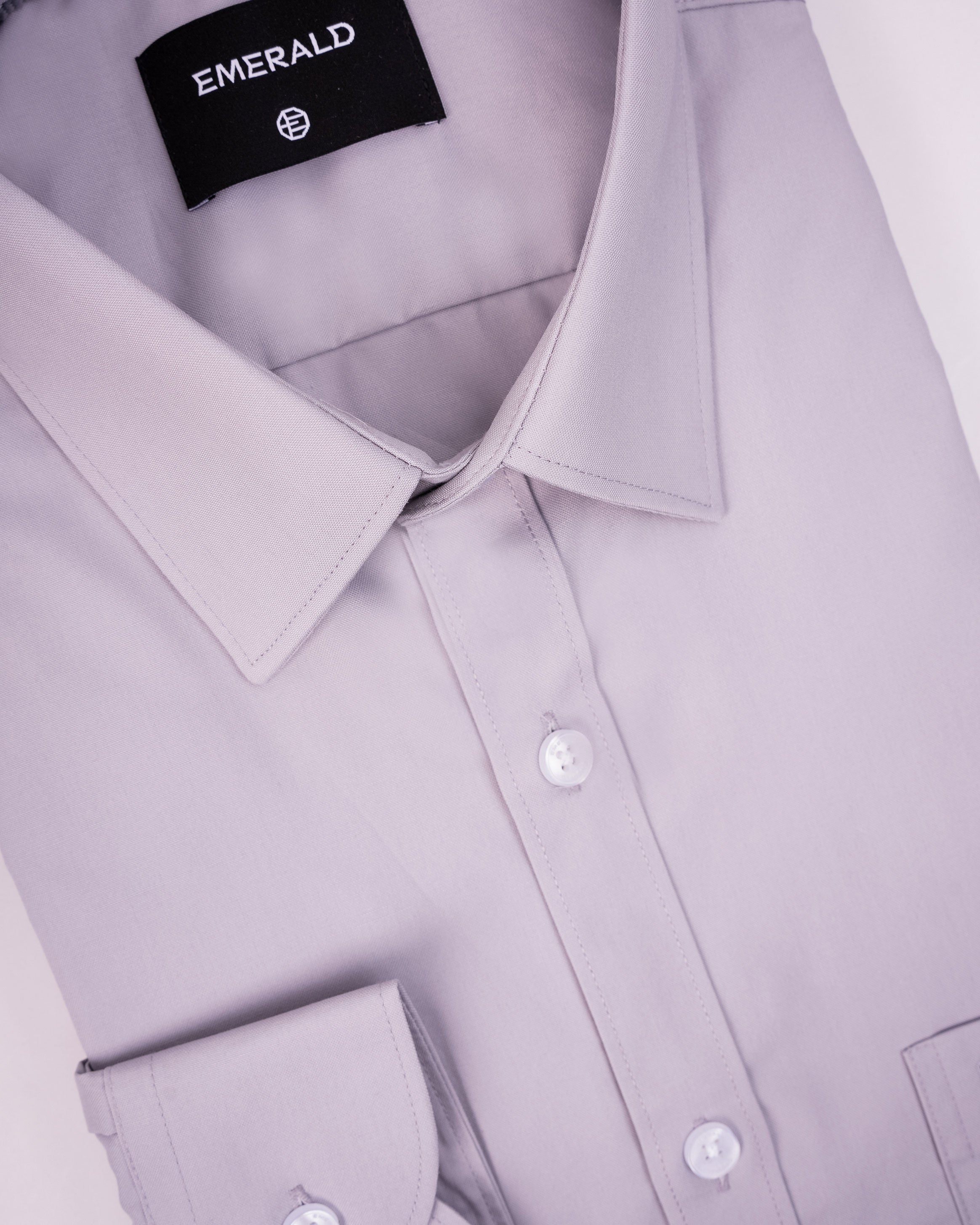 Emerald Formal Plain Slim Fit - Cloud Burst