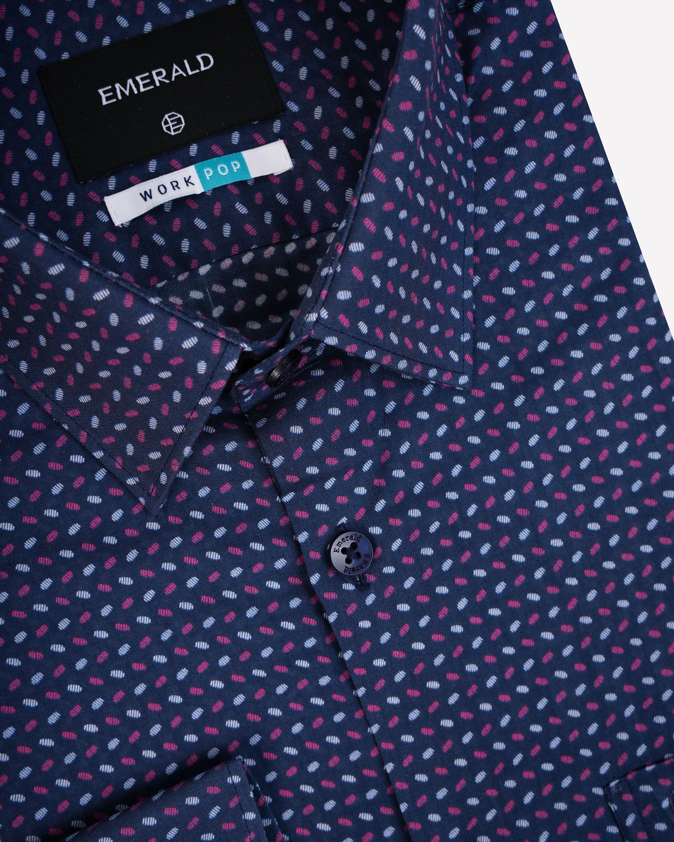 Emerald Formal Printed Slim Fit-Astral Aura