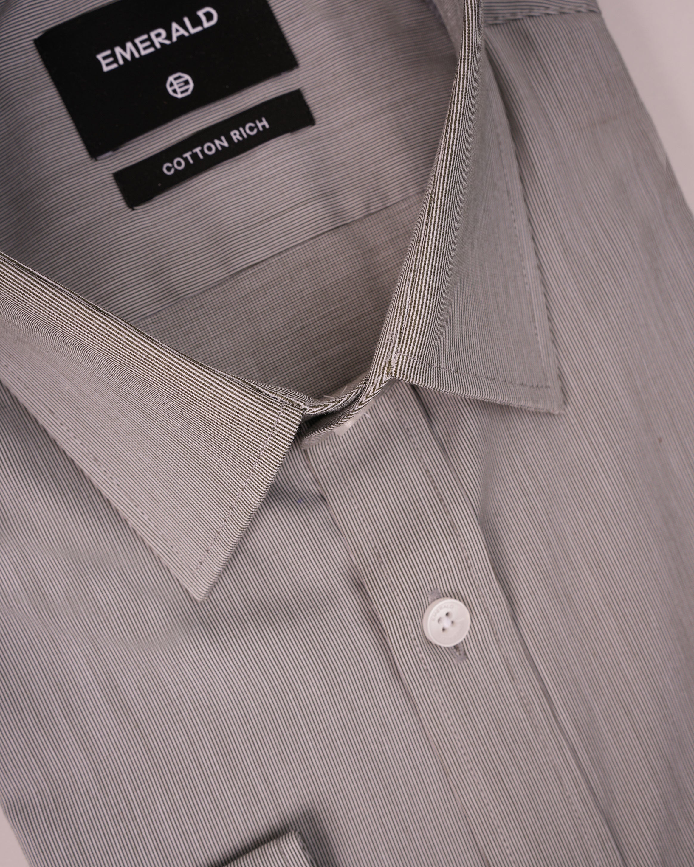 Emerald Corporate Pique Dobby Regular Fit - Midnight