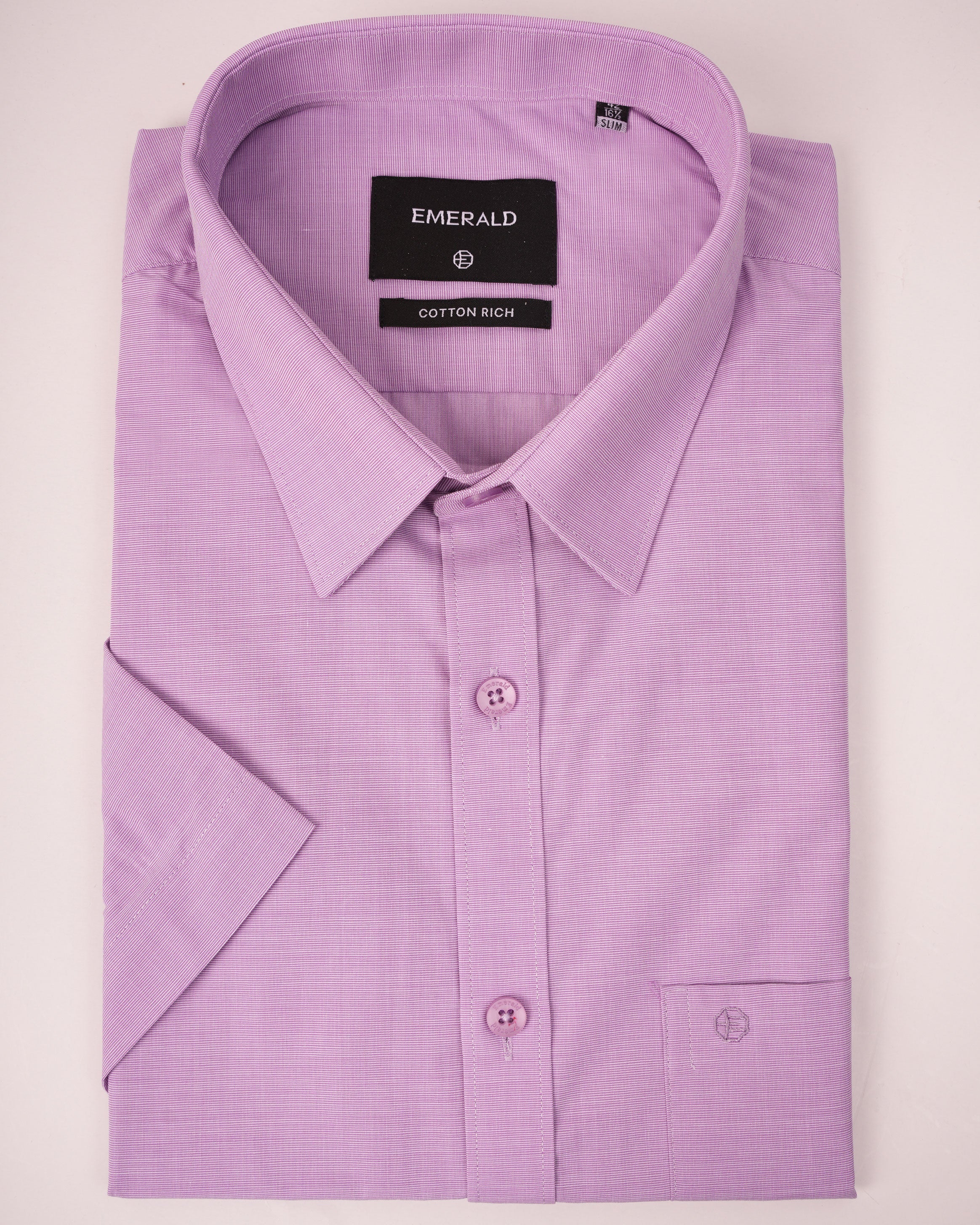Emerald Formal Fil-A-Fil Slim Fit - Lavender Frost
