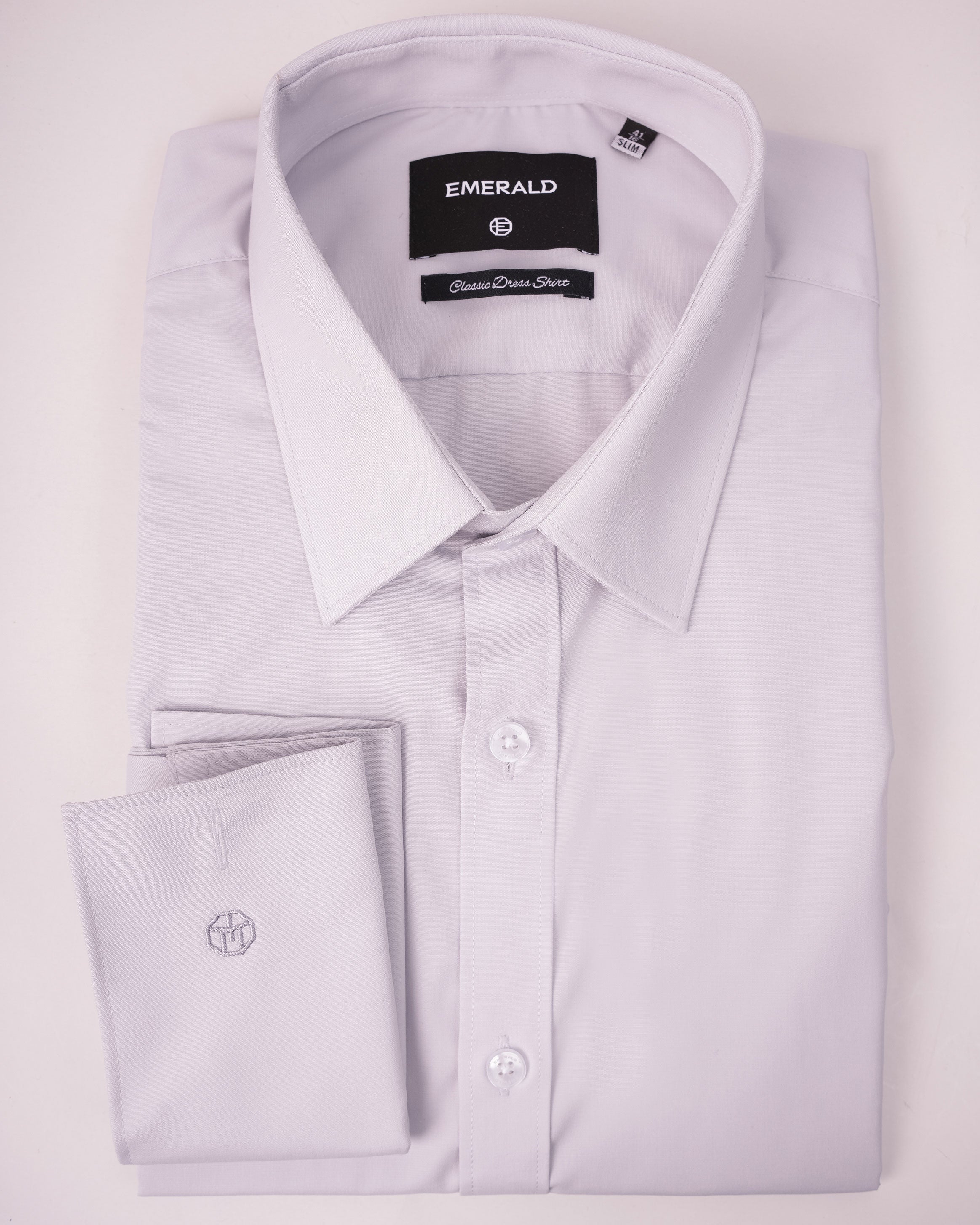 Emerald Formal Plain Slim Fit - Pastel Lilac