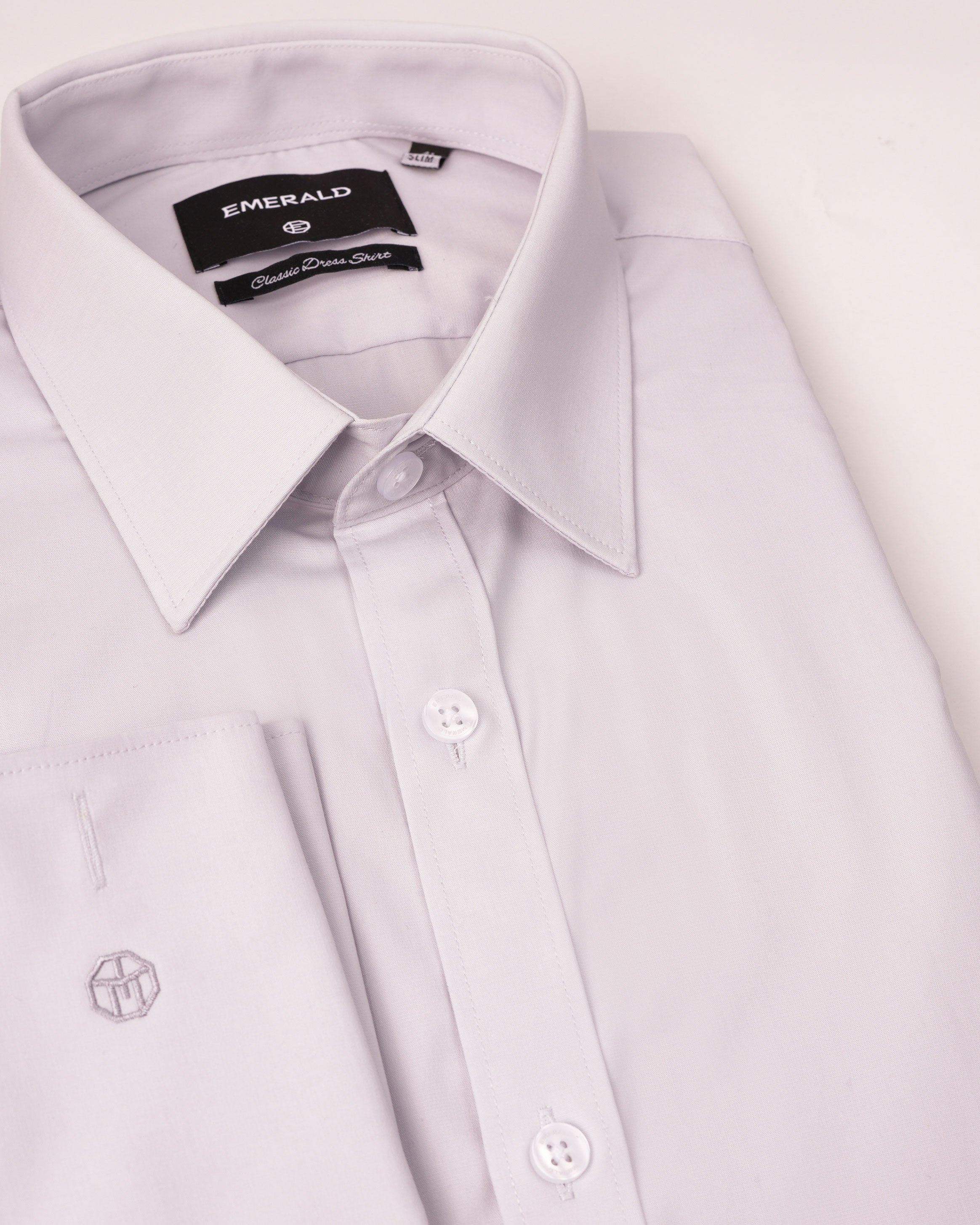 Emerald Formal Plain Slim Fit - Pastel Lilac