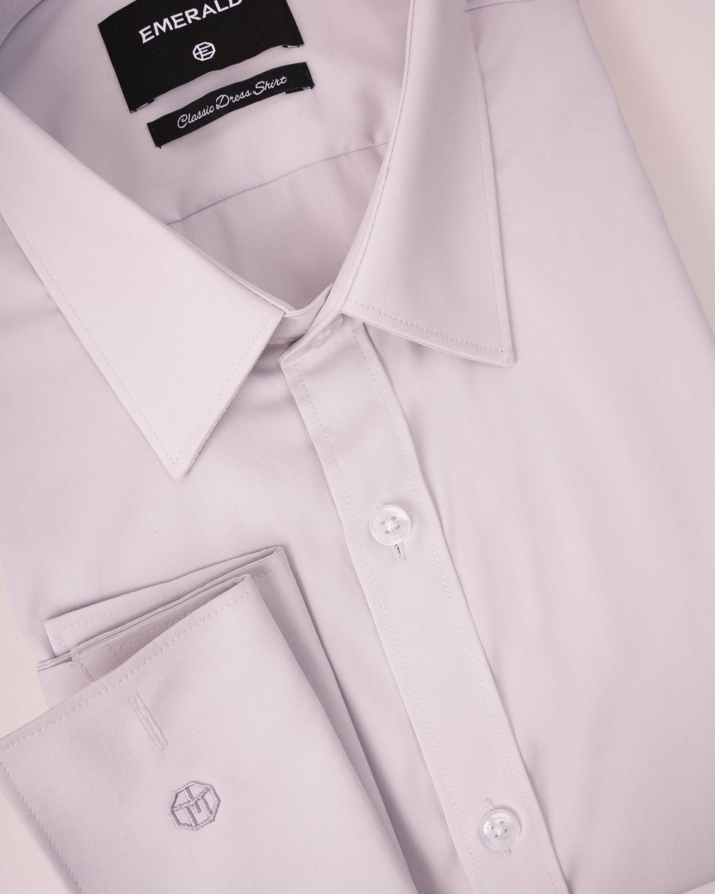 Emerald Formal Plain Slim Fit - Pastel Lilac