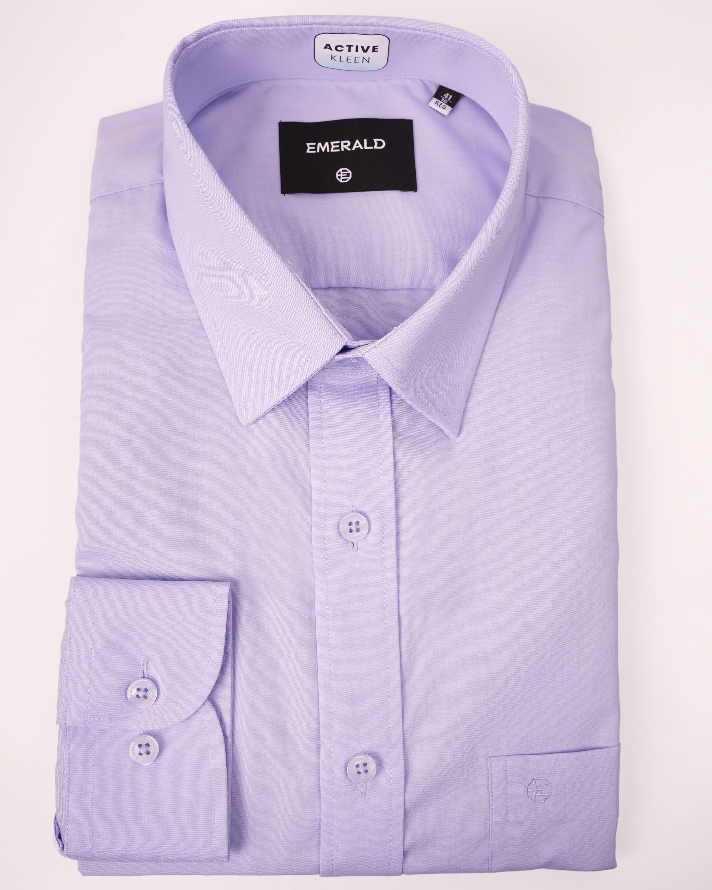 Emerald Corporate Plain Regular Fit - Lavender