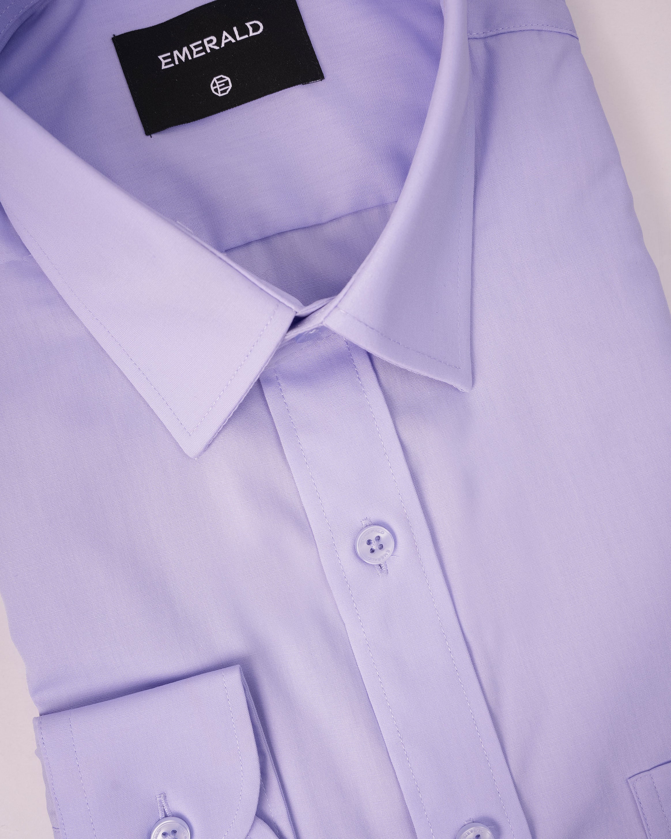Emerald Corporate Plain Regular Fit - Lavender