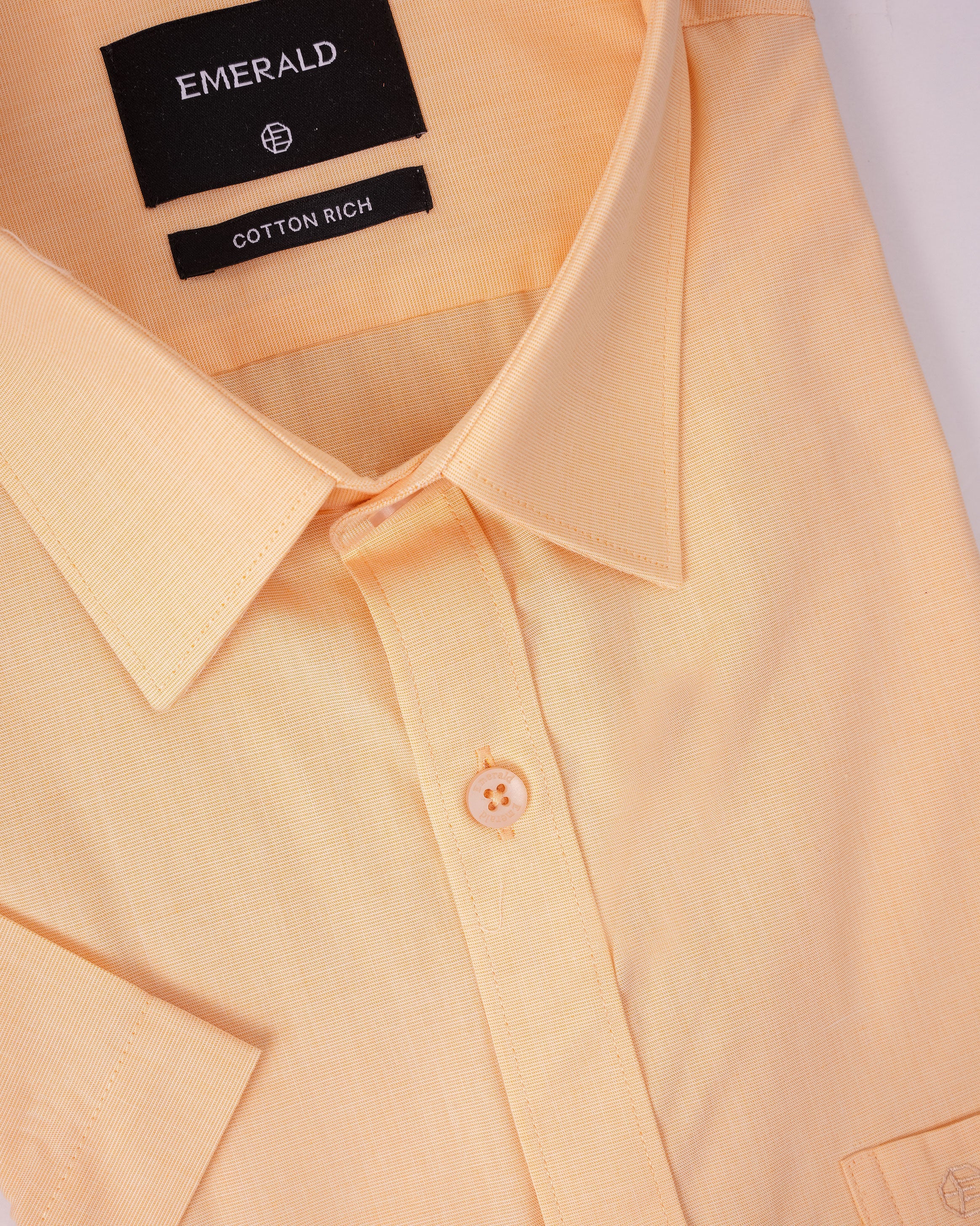Emerald Formal Fil-A-Fil Slim Fit - Yellow Raffia