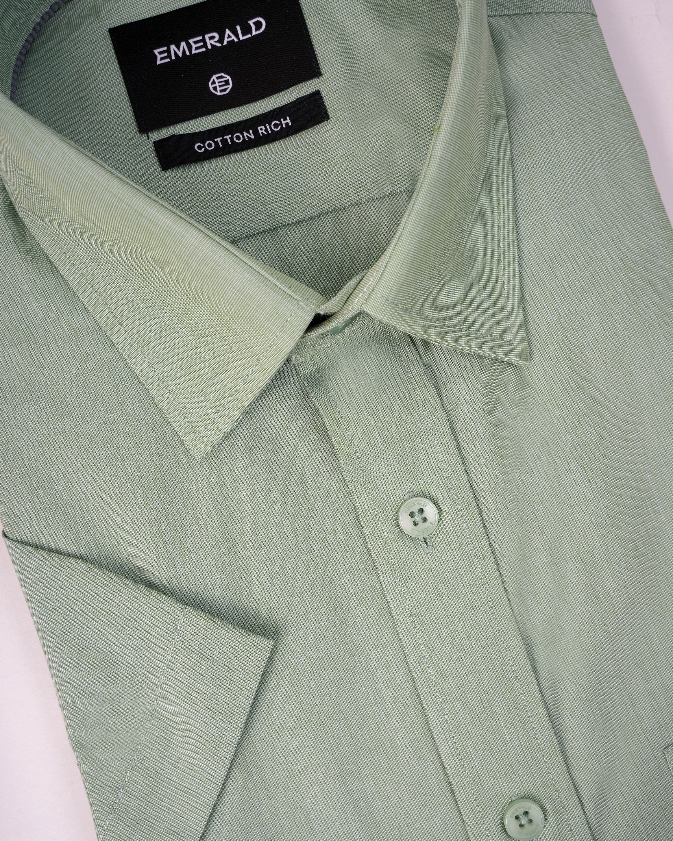 Emerald Corporate Fil-A-Fil Regular Fit - Green
